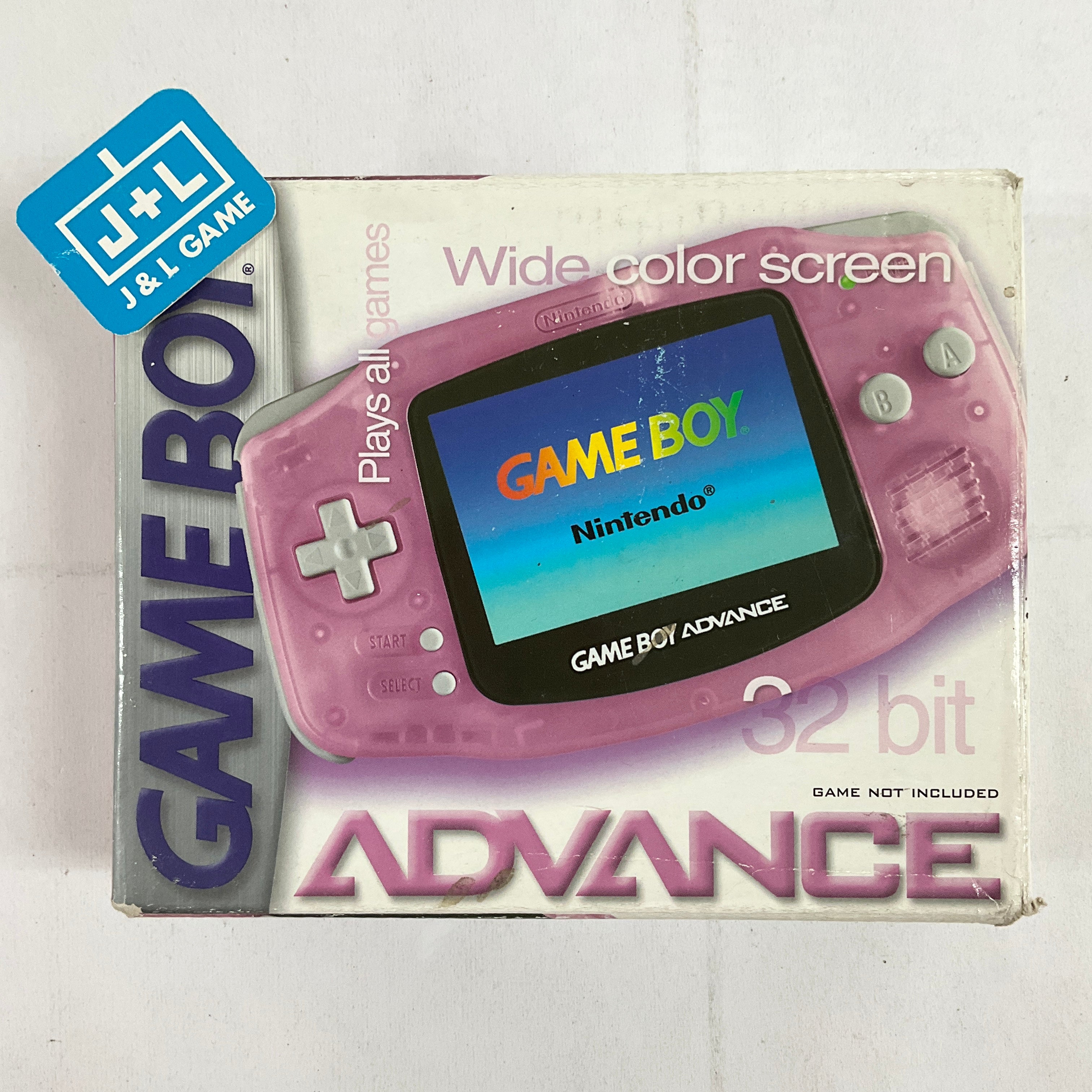 Nintendo Game Boy Advance online pink