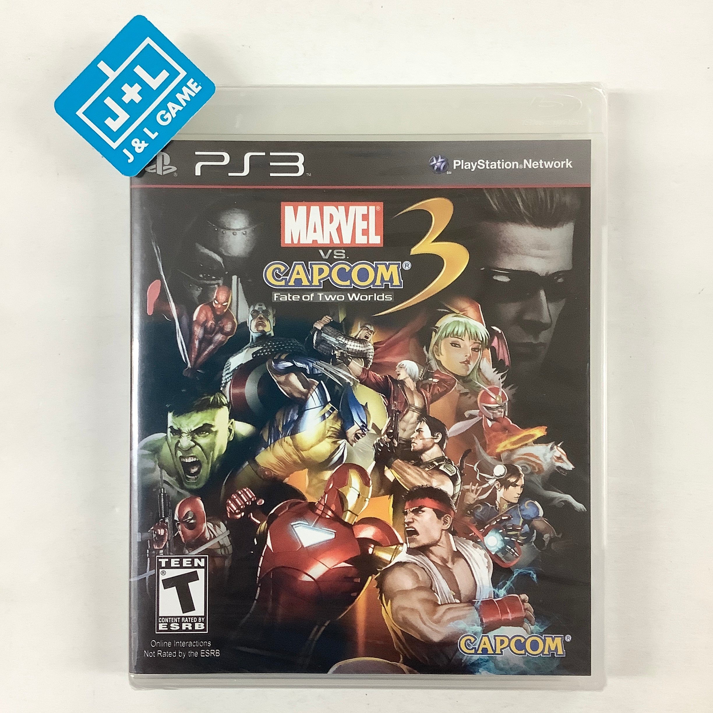 Marvel vs. Capcom 3: Fate of Two Worlds - (PS3) PlayStation 3 | J&L Game