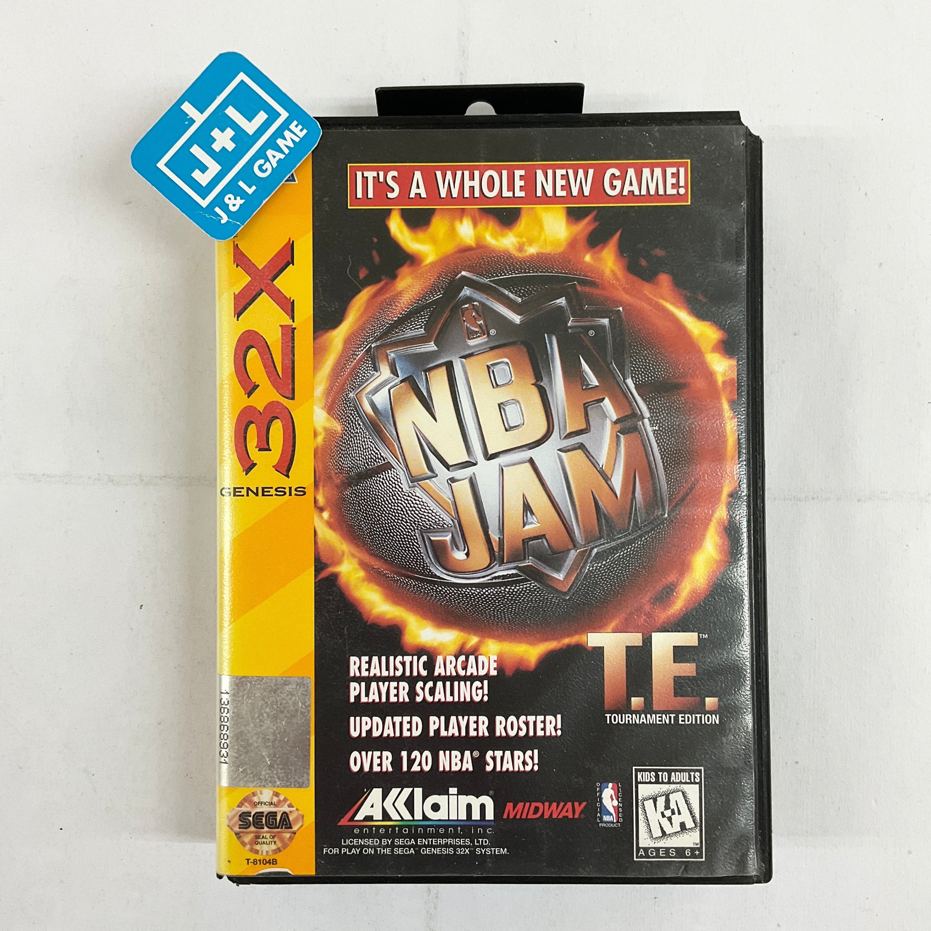 NBA Jam Tournament Edition T.E. PlayStation PS1 Complete selling Game Long Box