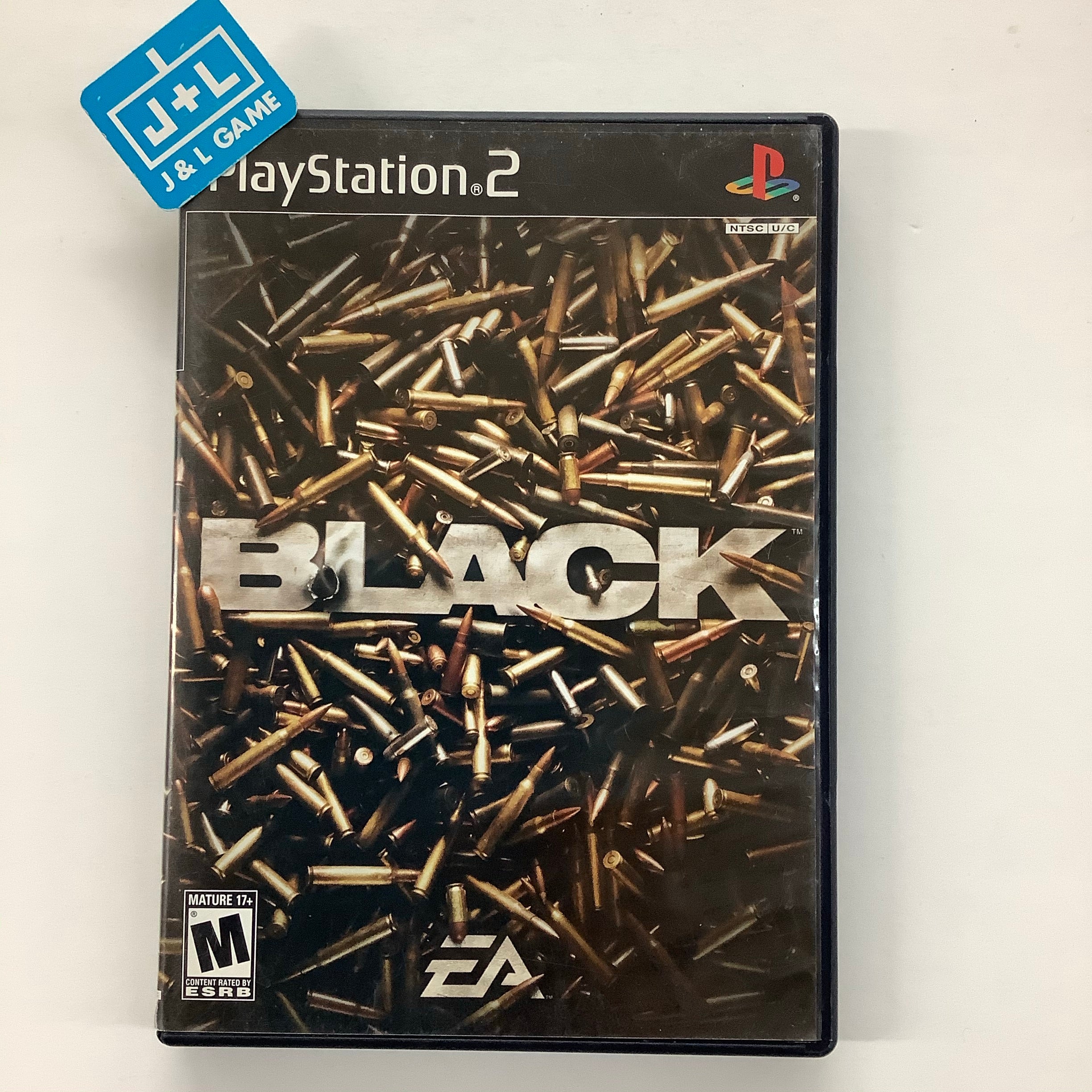 Black - (PS2) PlayStation 2 [Pre-Owned] | J&L Game