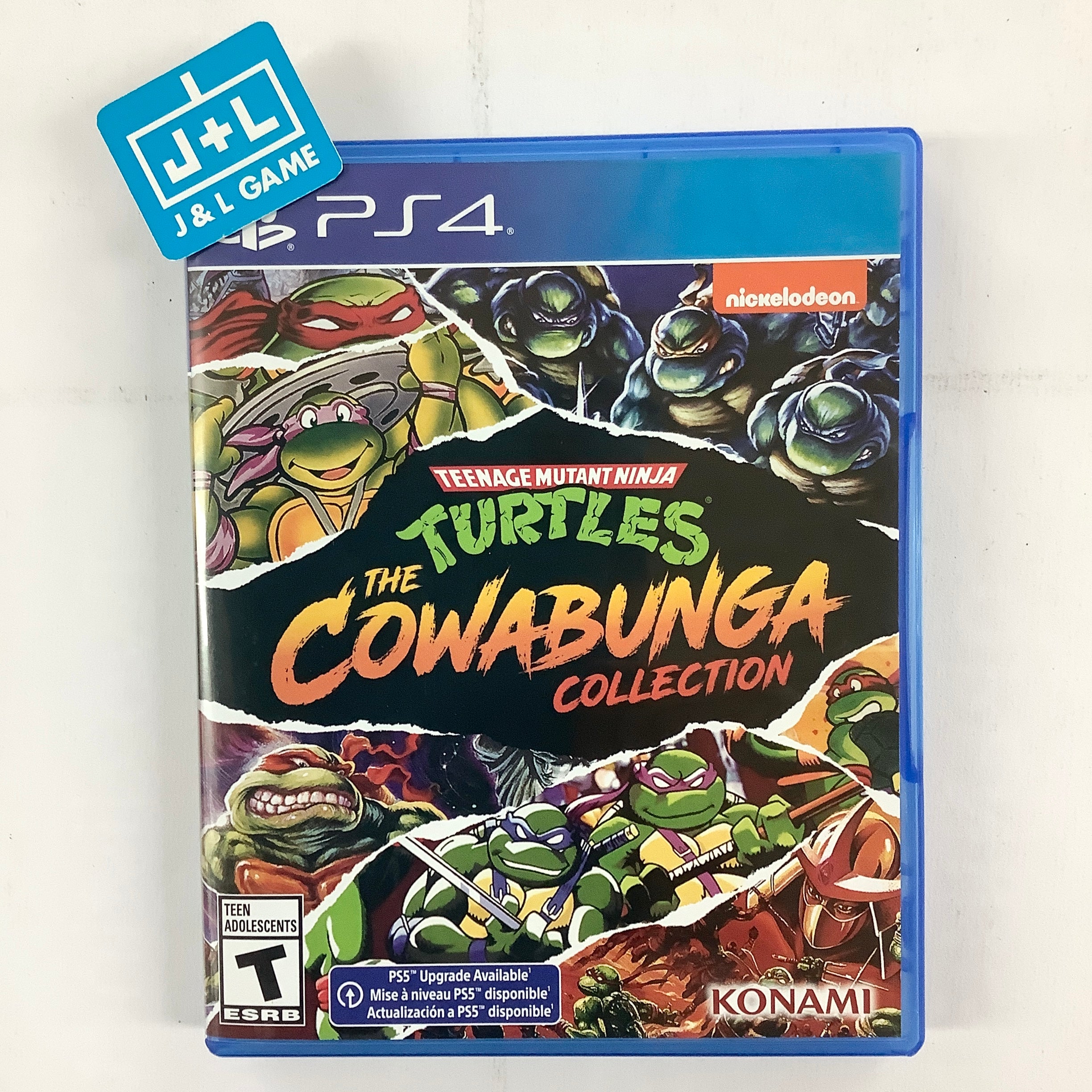 Teenage Mutant Ninja Turtles: The Cowabunga Collection - (PS4) PlaySta |  J&L Game