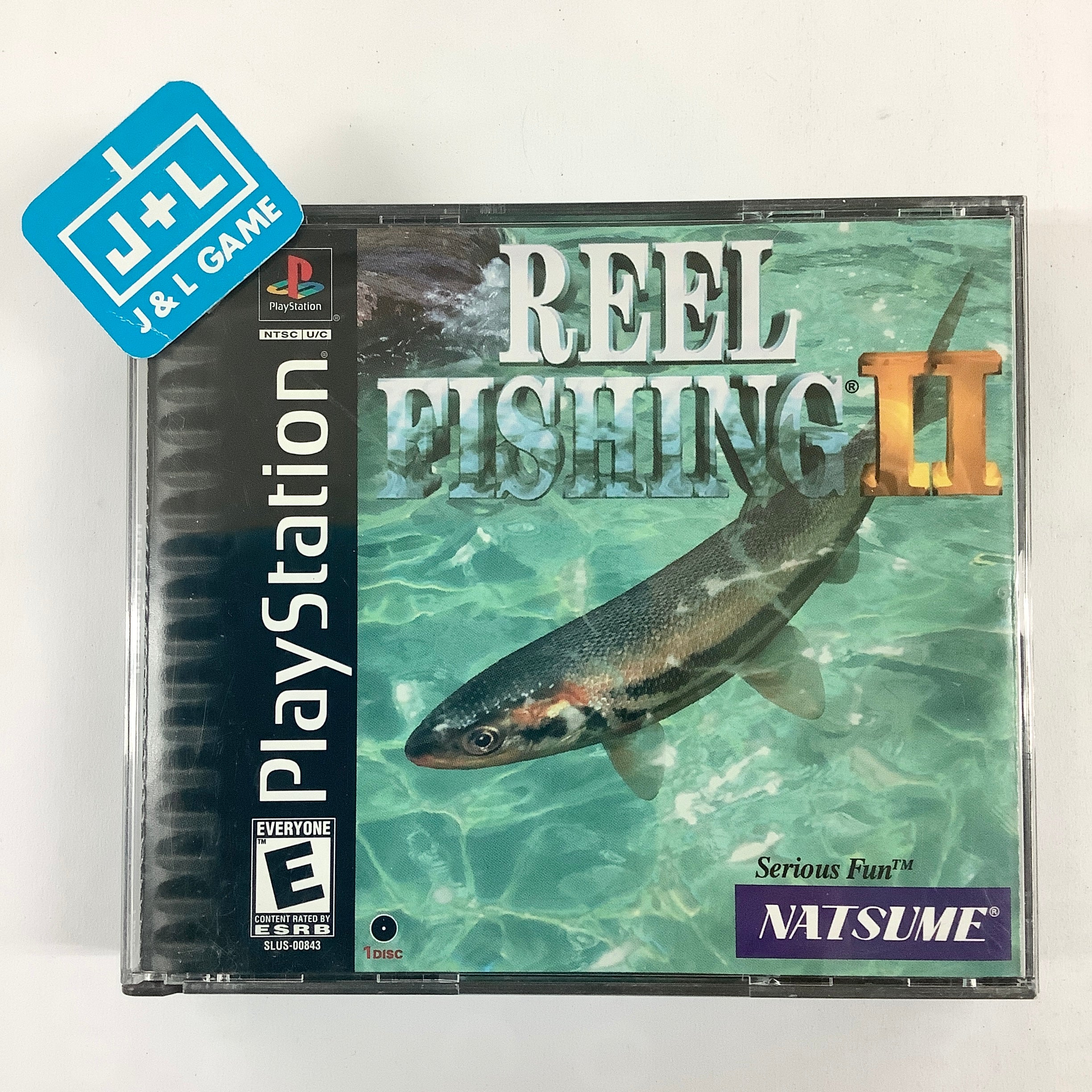 Reel Fishing II PS1 Game - Disc Only