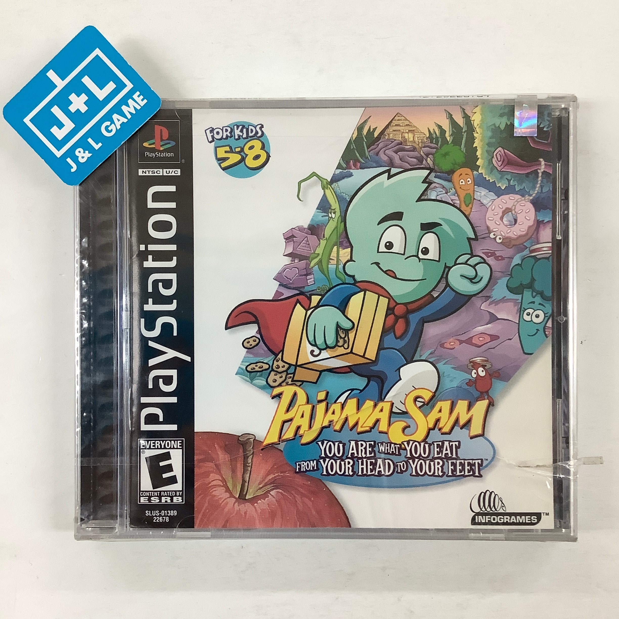 Pajama Sam: You are What you Eat from Your Head to Your Feet - (PS1) P |  J&L Game