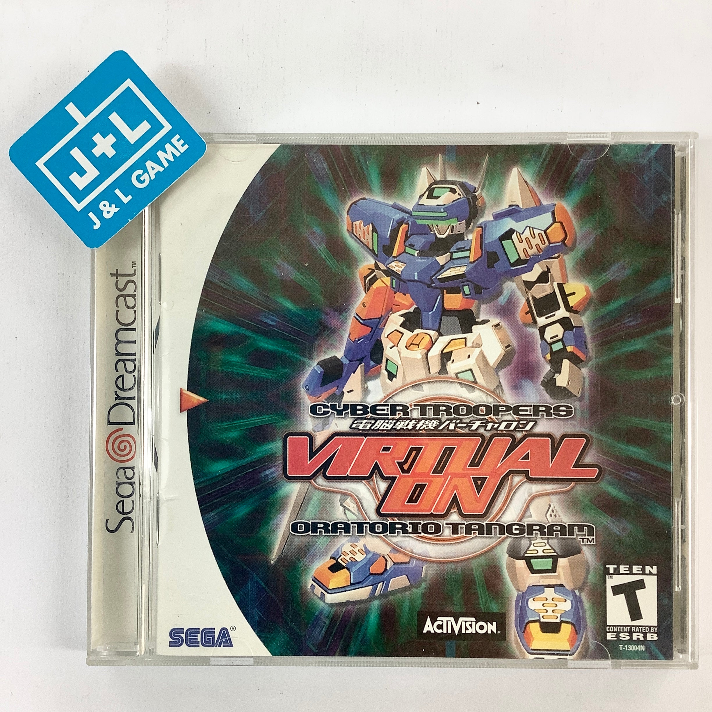 Cyber Troopers Virtual On: Oratorio Tangram - (DC) SEGA Dreamcast [Pre |  J&L Game