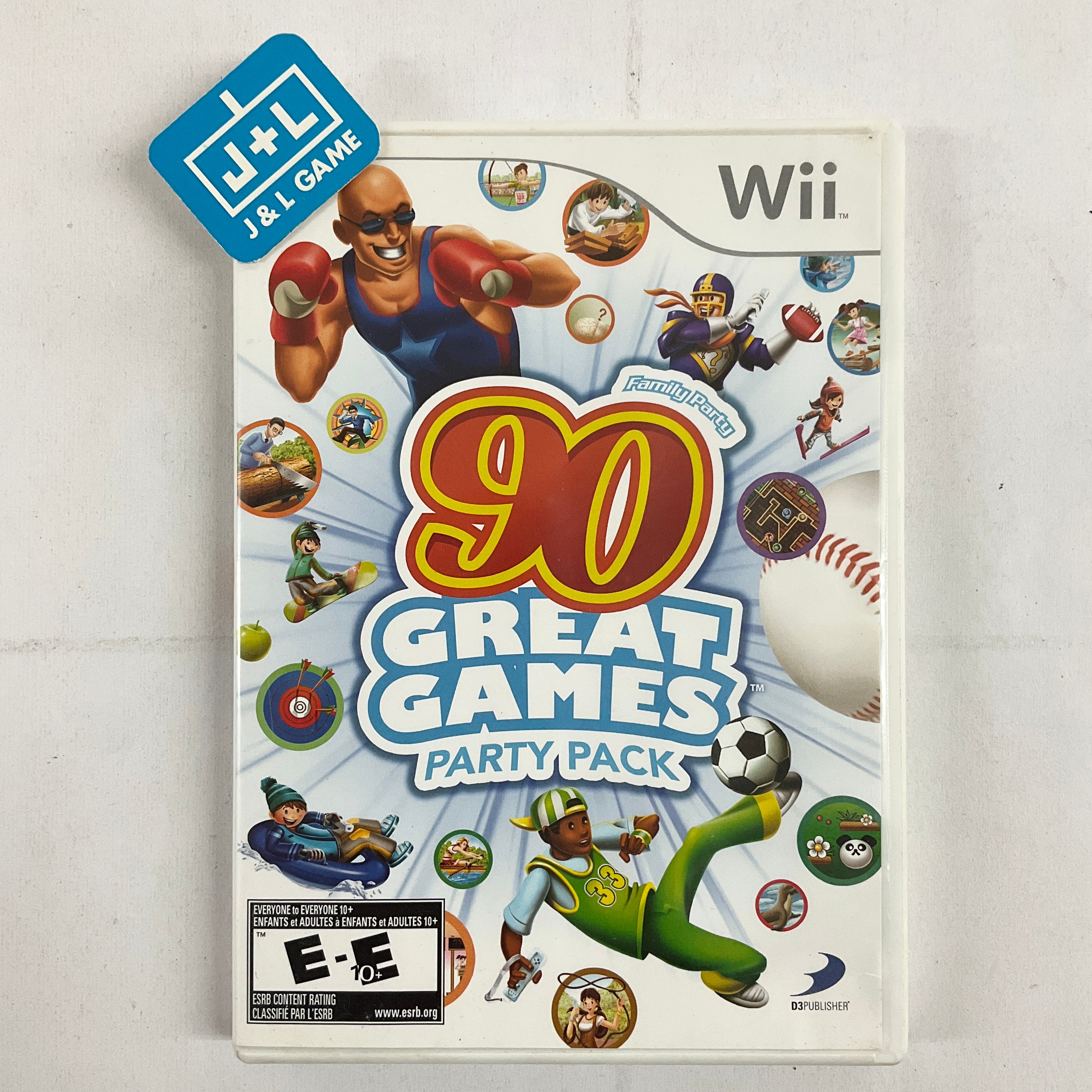 Family Party: 90 Great Games Party Pack - Nintendo Wii [Pre-Owned] | J&L  Game