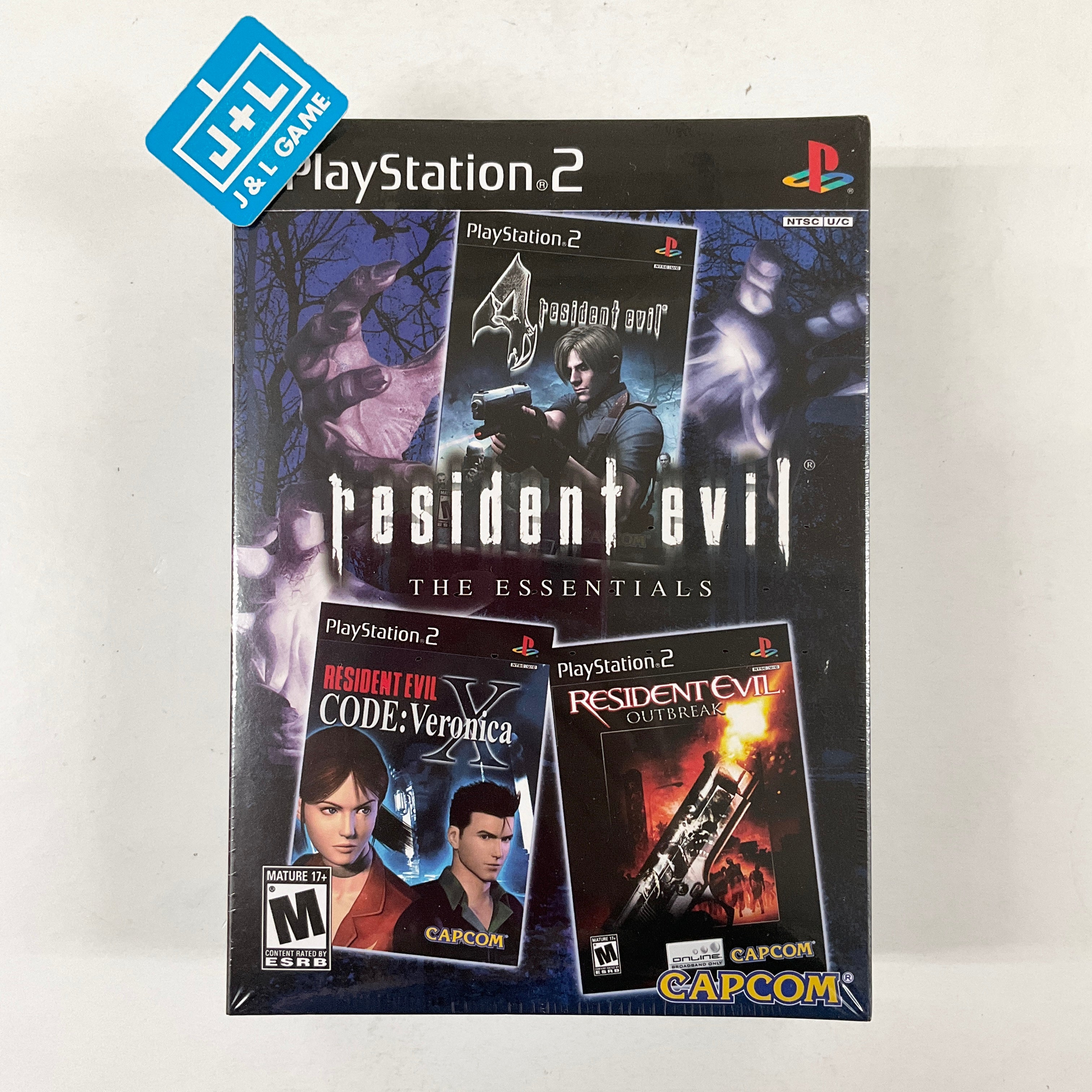 Resident evil on sale ps2 games