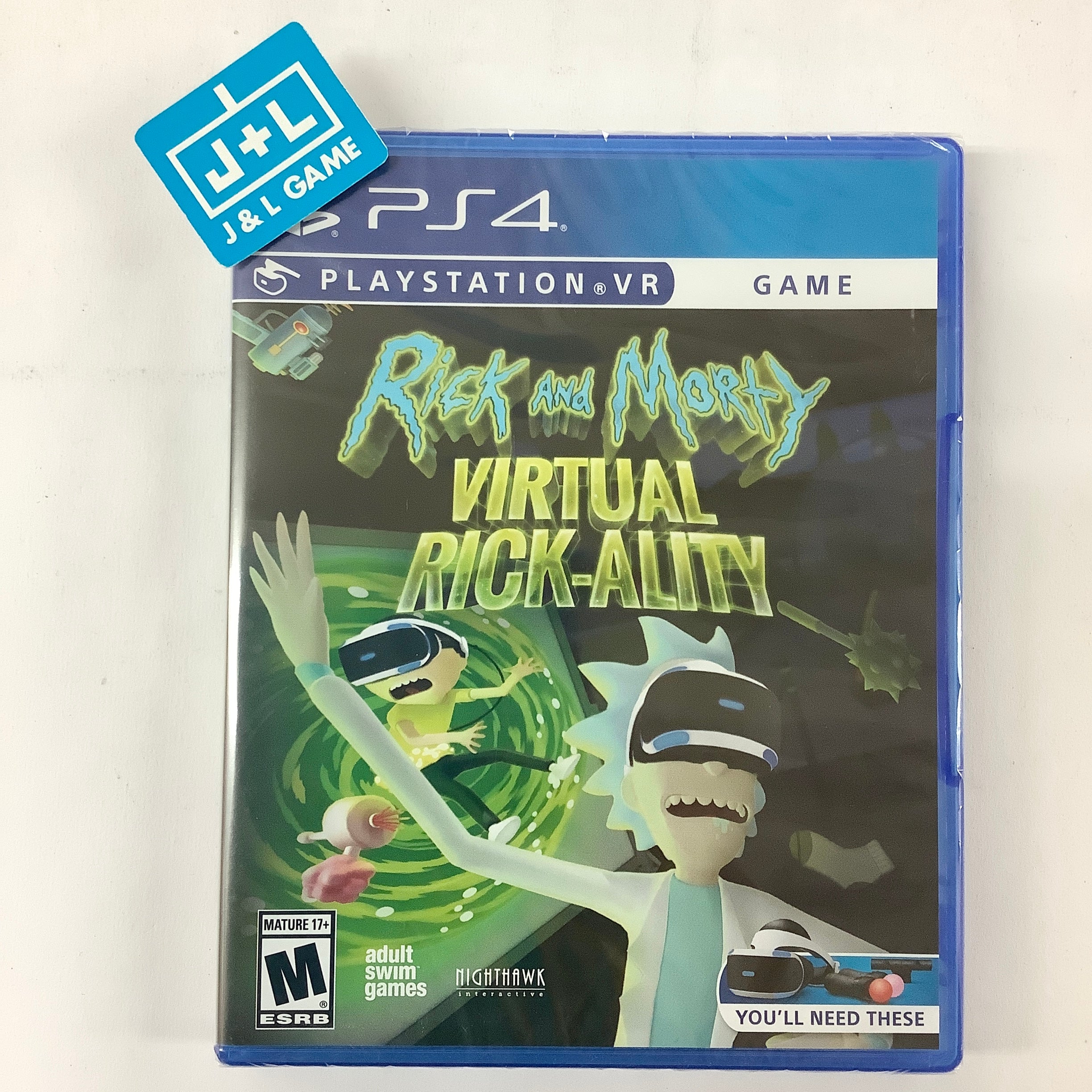 Rick & Morty: Virtual Rick-Ality (PlayStation VR) - (PS4) PlayStation 4