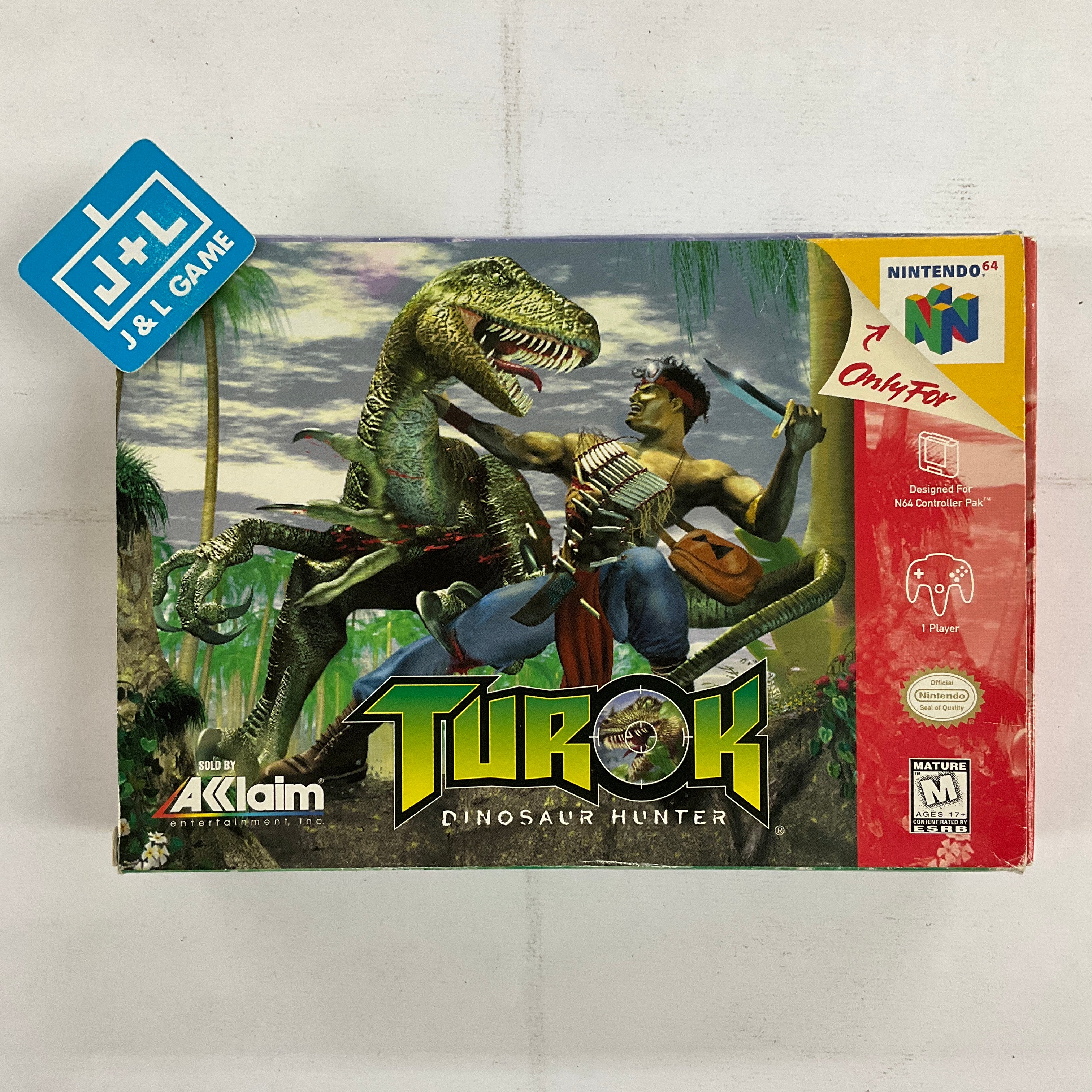 Turok: Dinosaur Hunter - (N64) Nintendo 64 [Pre-Owned]