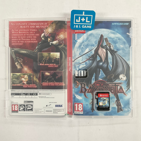 WII U video game: BAYONETTA 2, German import, Pegi 16 (second hand WII U  game)