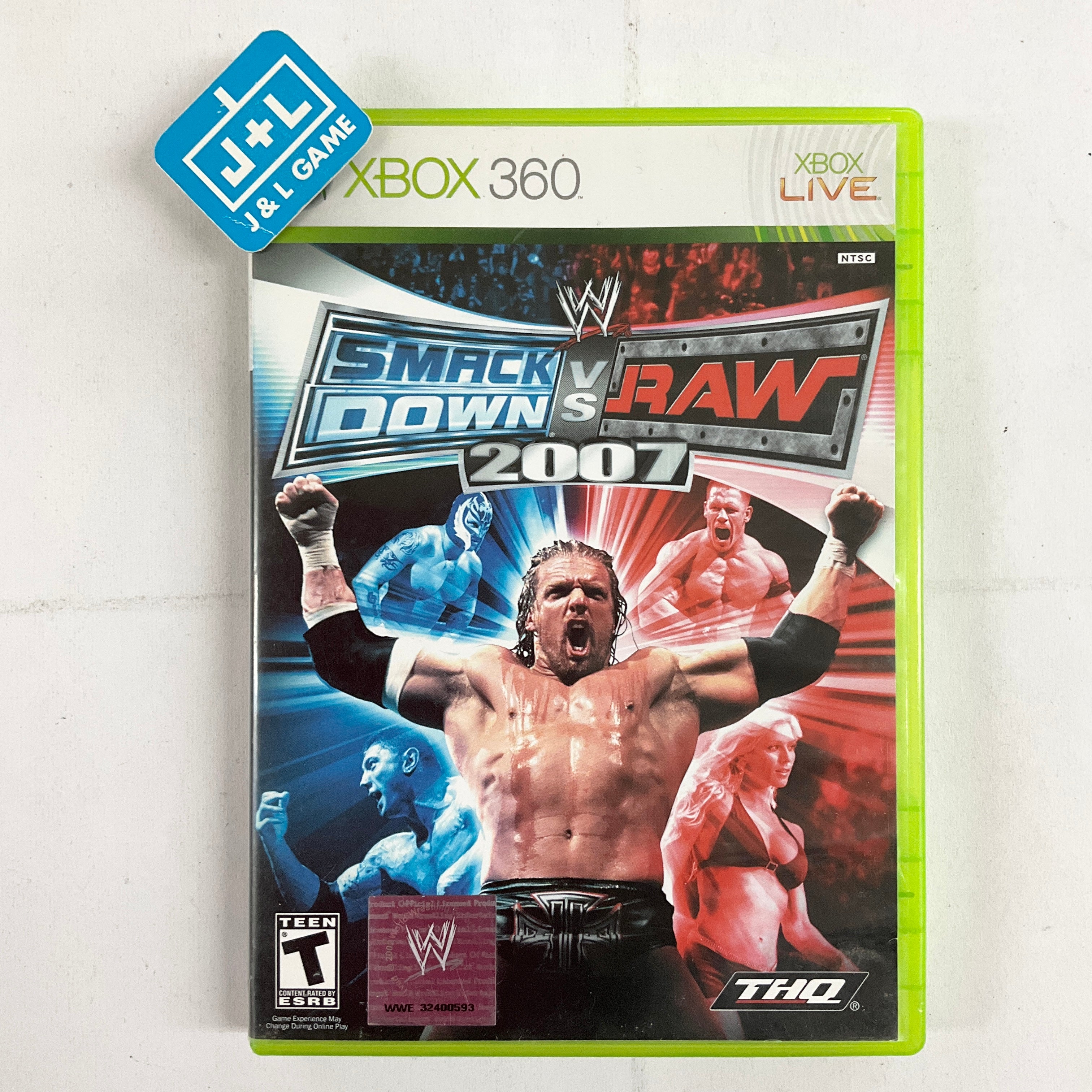 WWE SmackDown vs. Raw 2007 - Xbox 360 [Pre-Owned] | J&L Game