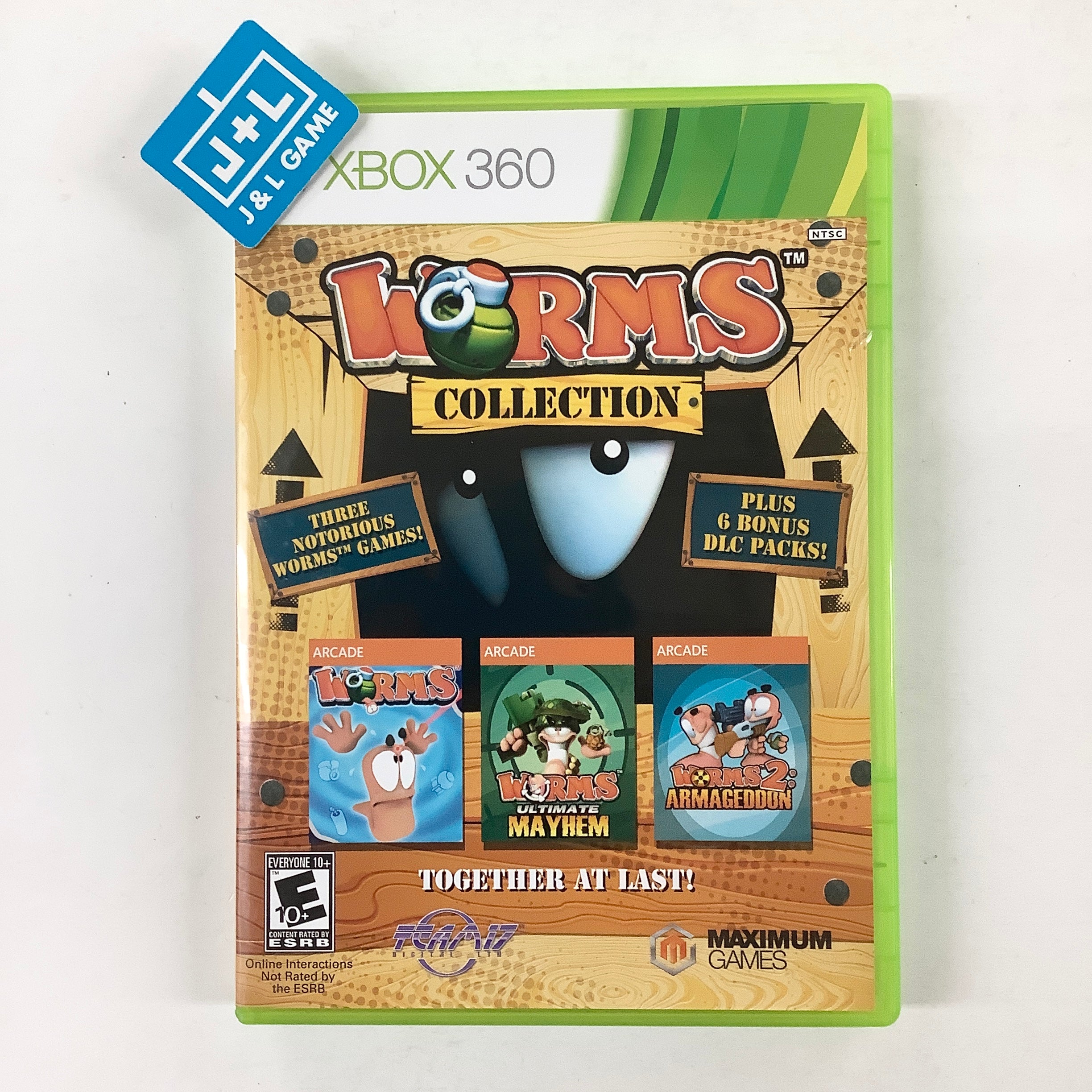 Worms Collection - Xbox 360 [Pre-Owned] | J&L Game