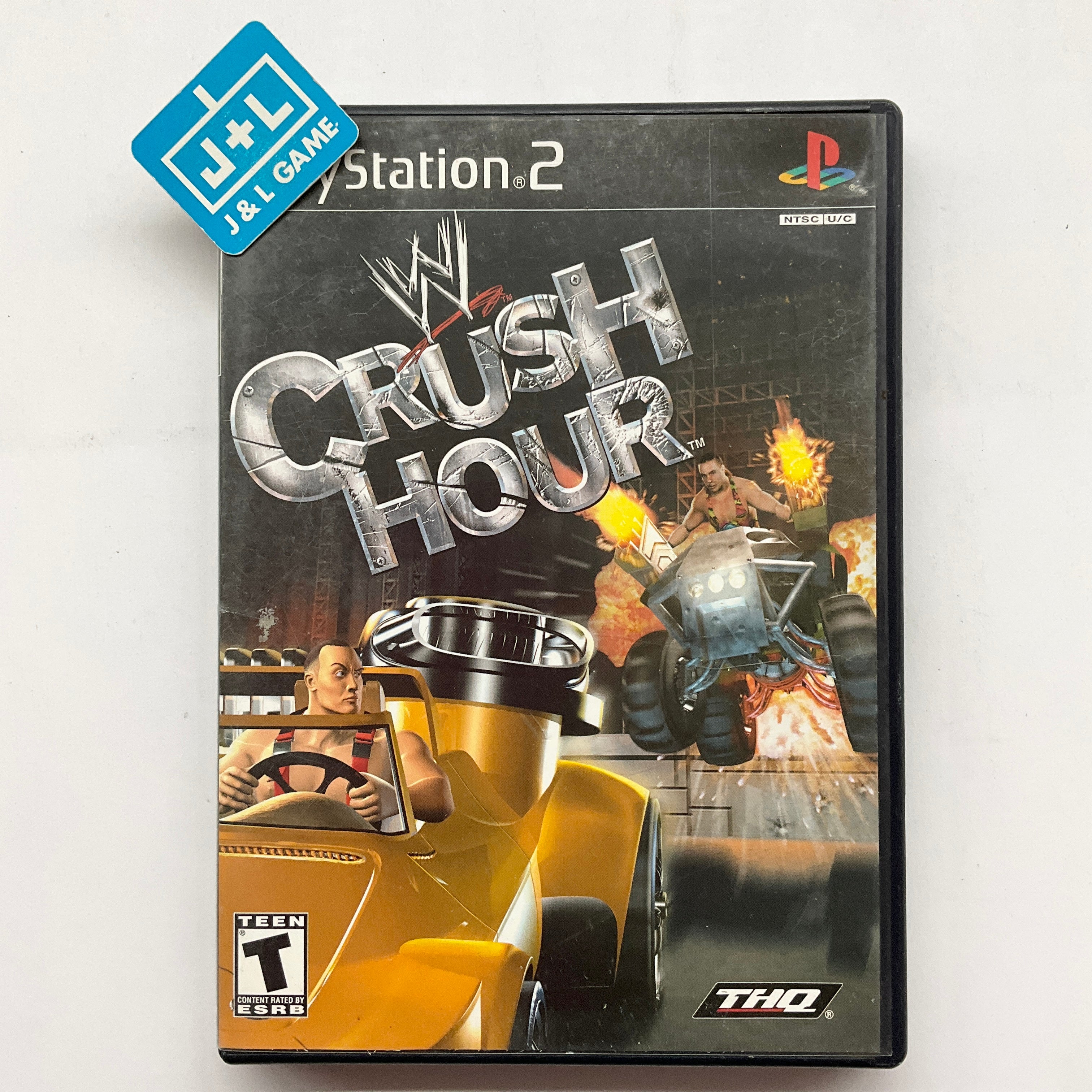 WWE Crush Hour - (PS2) PlayStation 2 [Pre-Owned] | J&L Game