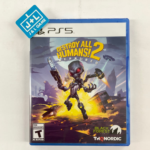 Sony-PlayStation 5 Game, PS5, Destroy All Humans PS5 Destrua todos os  artistas, 2 Figura de ação atualizada Reutilizada 1 a 2 jogadores, 2  jogadores - AliExpress