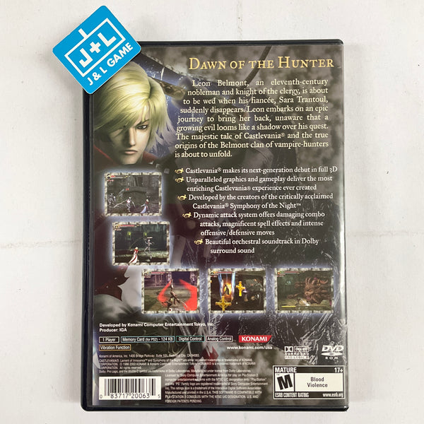 Castlevania: Lament of Innocence - (PS2) PlayStation 2 [Pre-Owned]