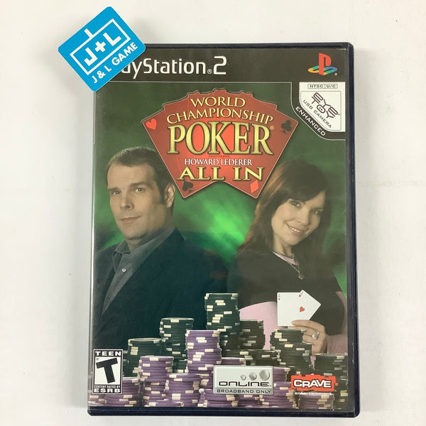 Lot of 2 PlayStation 2 (PS2) Games World Poker Tour and World Series of  Poker