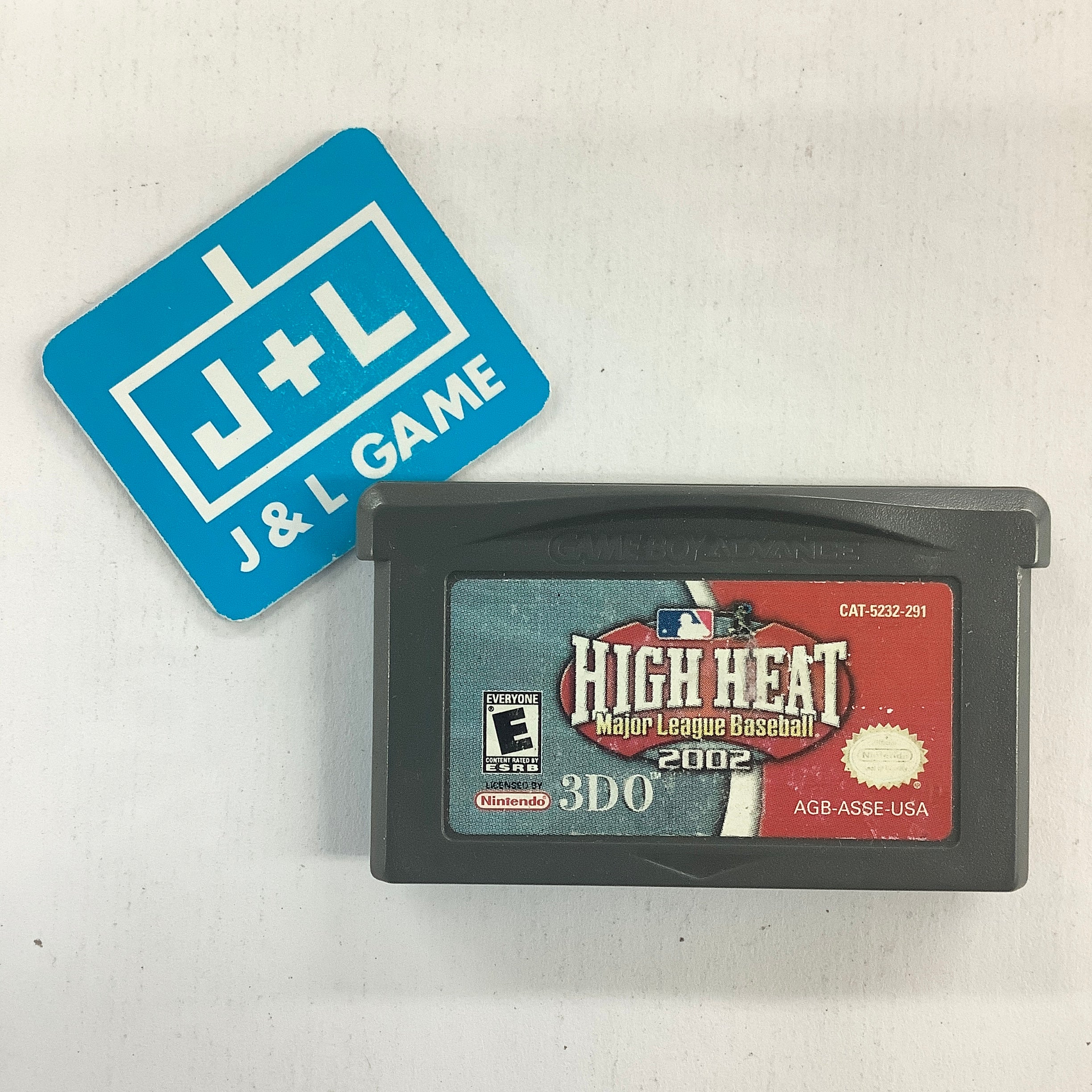 High Heat Major League Baseball 2002 - (GBA) Game Boy Advance [Pre-Owned]