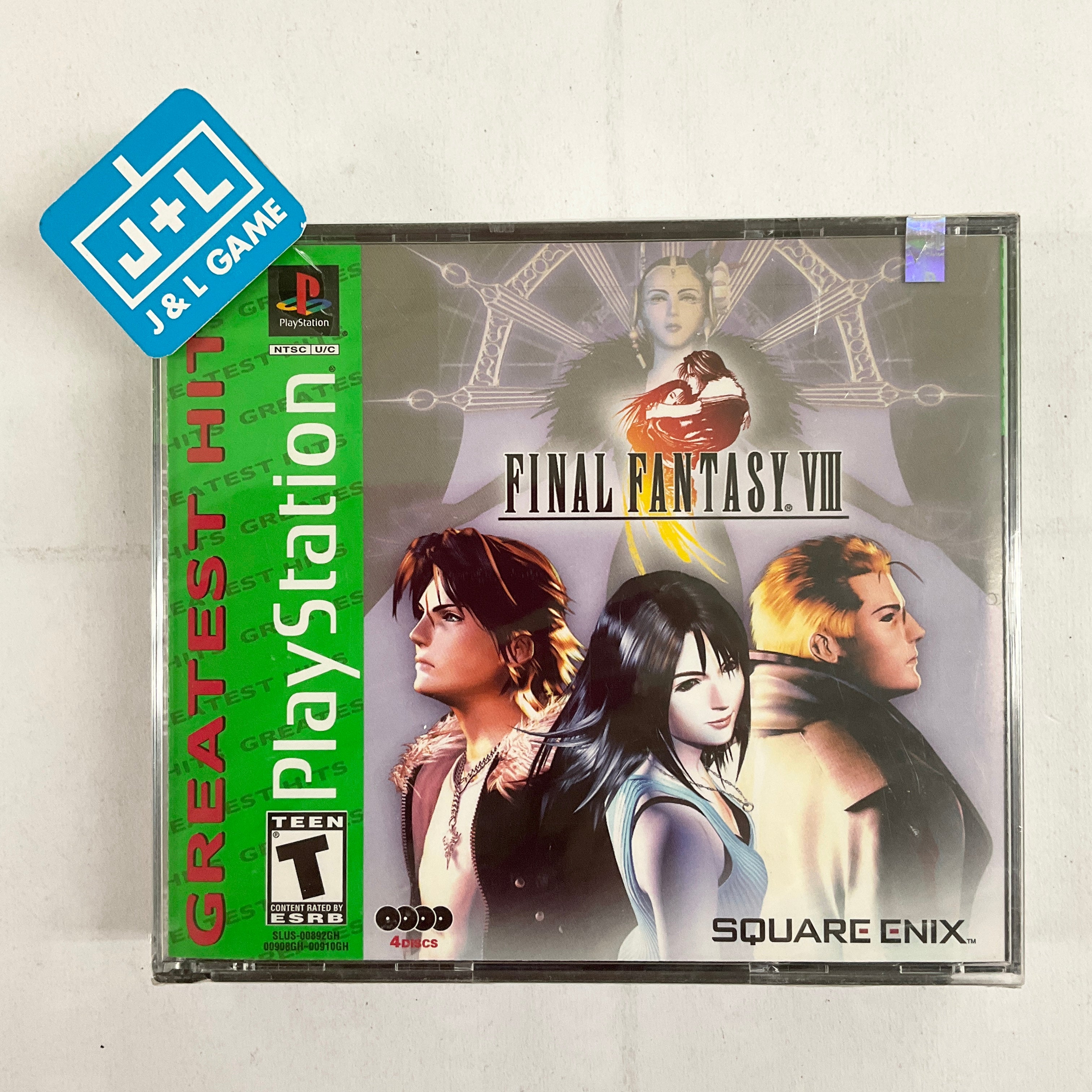 Final Fantasy VIII (Greatest Hits) - (PS1) PlayStation 1 | J&L Game