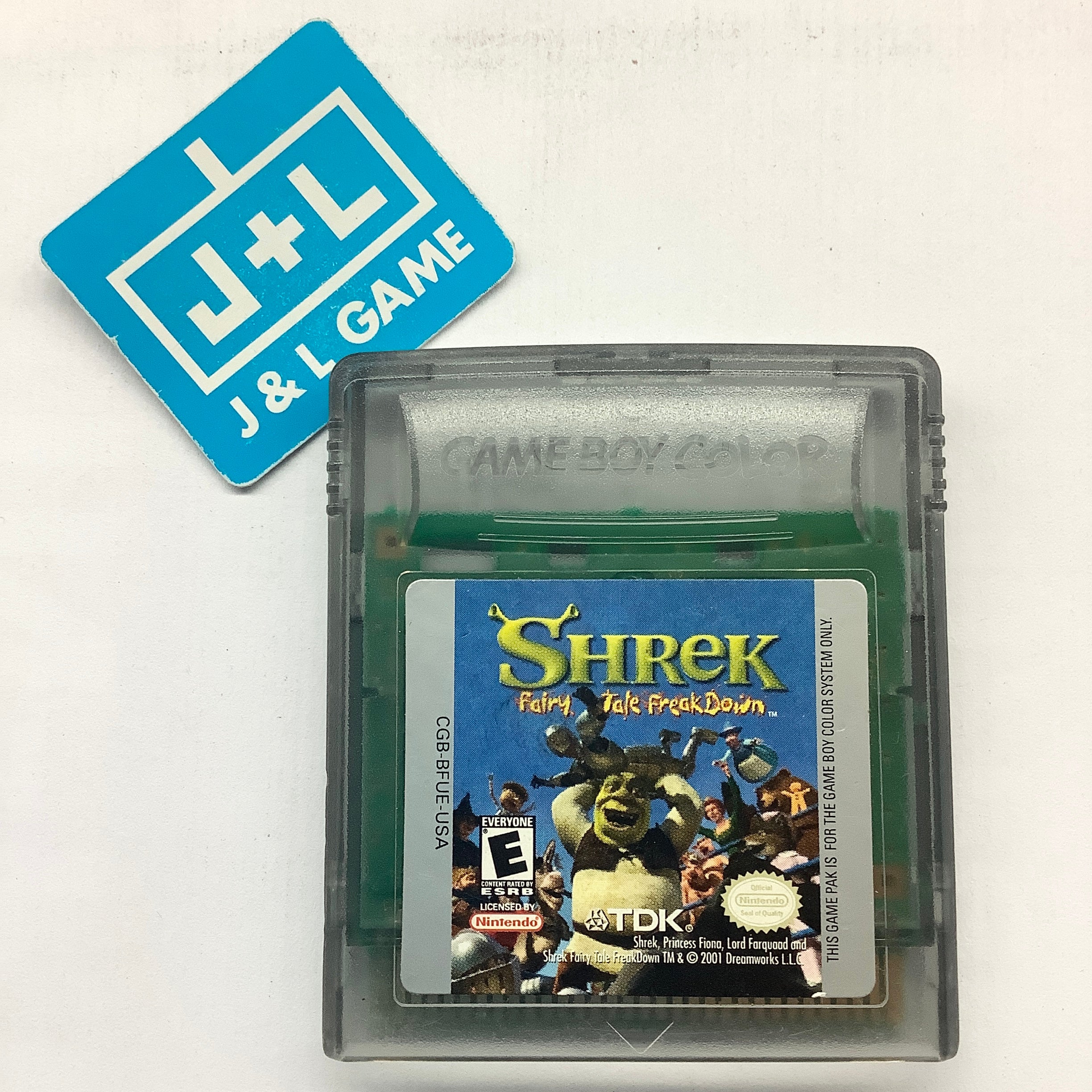 Shrek: Fairy Tale Freakdown - (GBC) Game Boy Color [Pre-Owned] | J&L Game