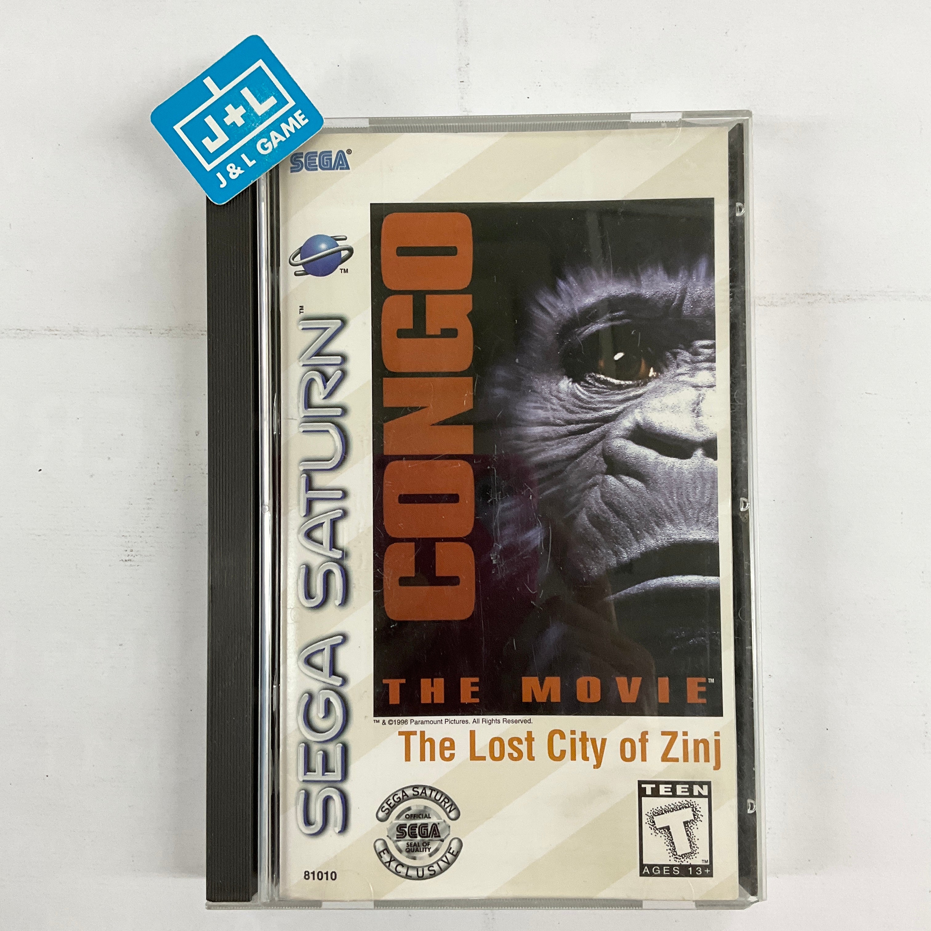 Congo the Movie: The Lost City of Zinj - (SS) SEGA Saturn [Pre-Owned] | J&L  Game