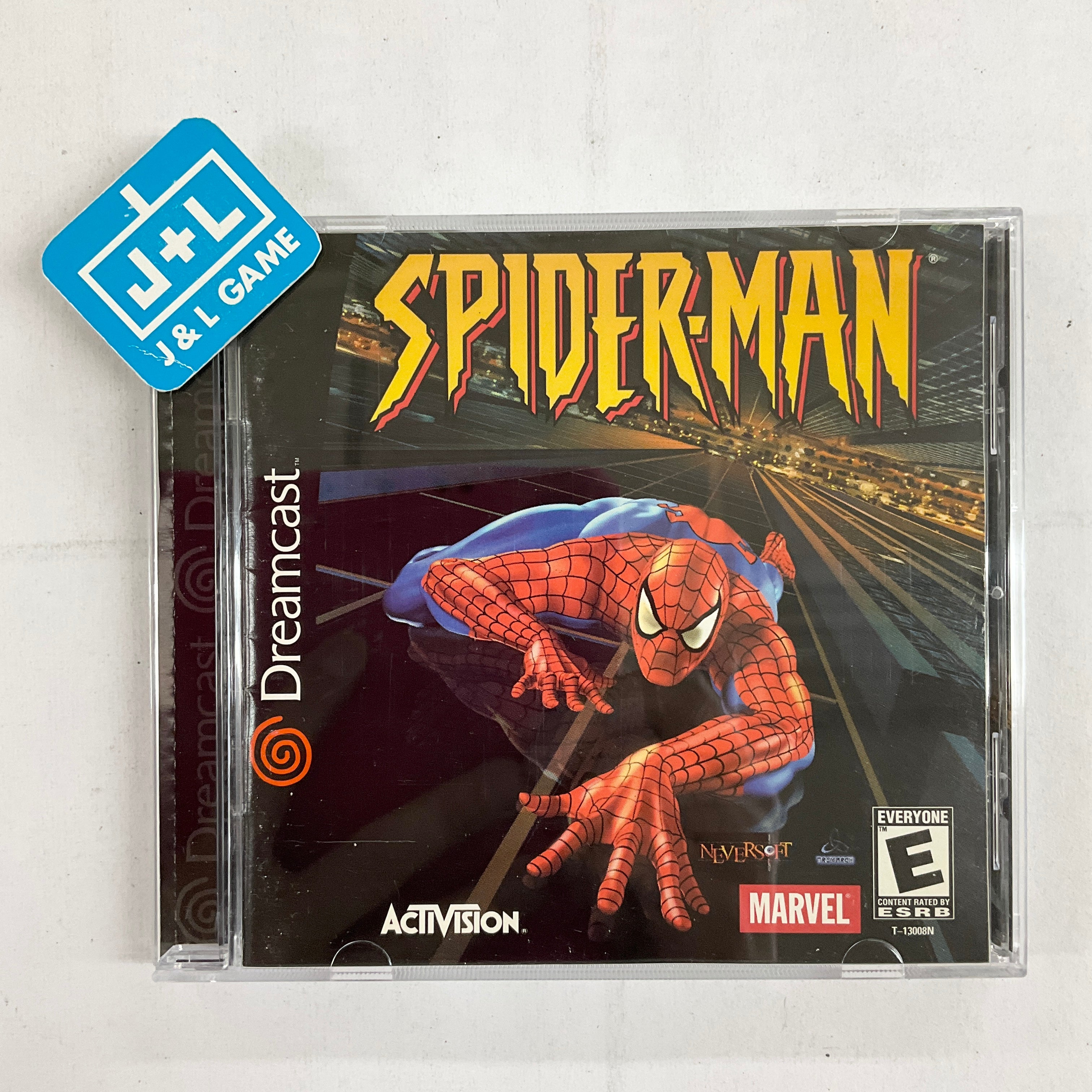 Sega Dreamcast Spiderman online Game