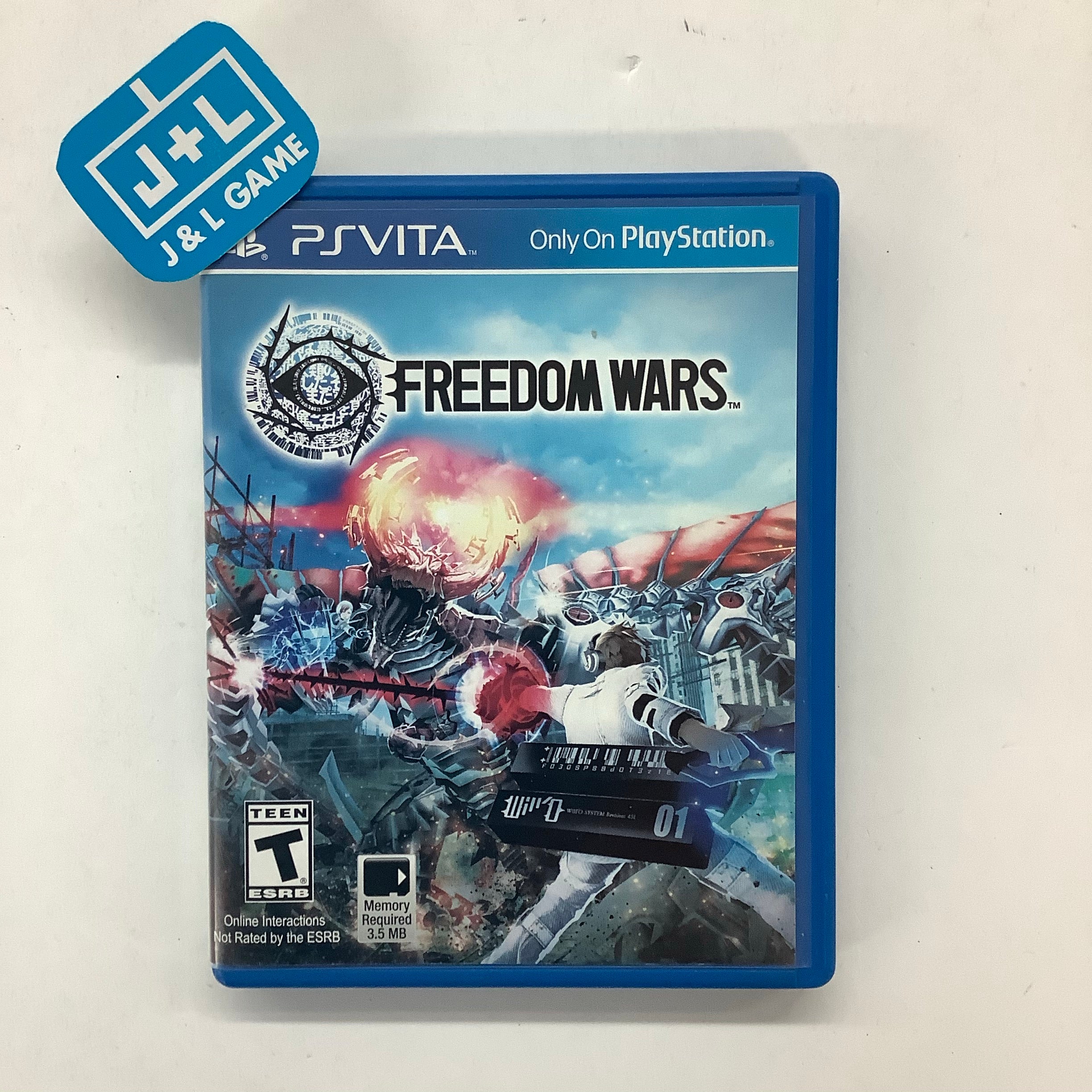 Freedom Wars - (PSV) PlayStation Vita [Pre-Owned] | J&L Game