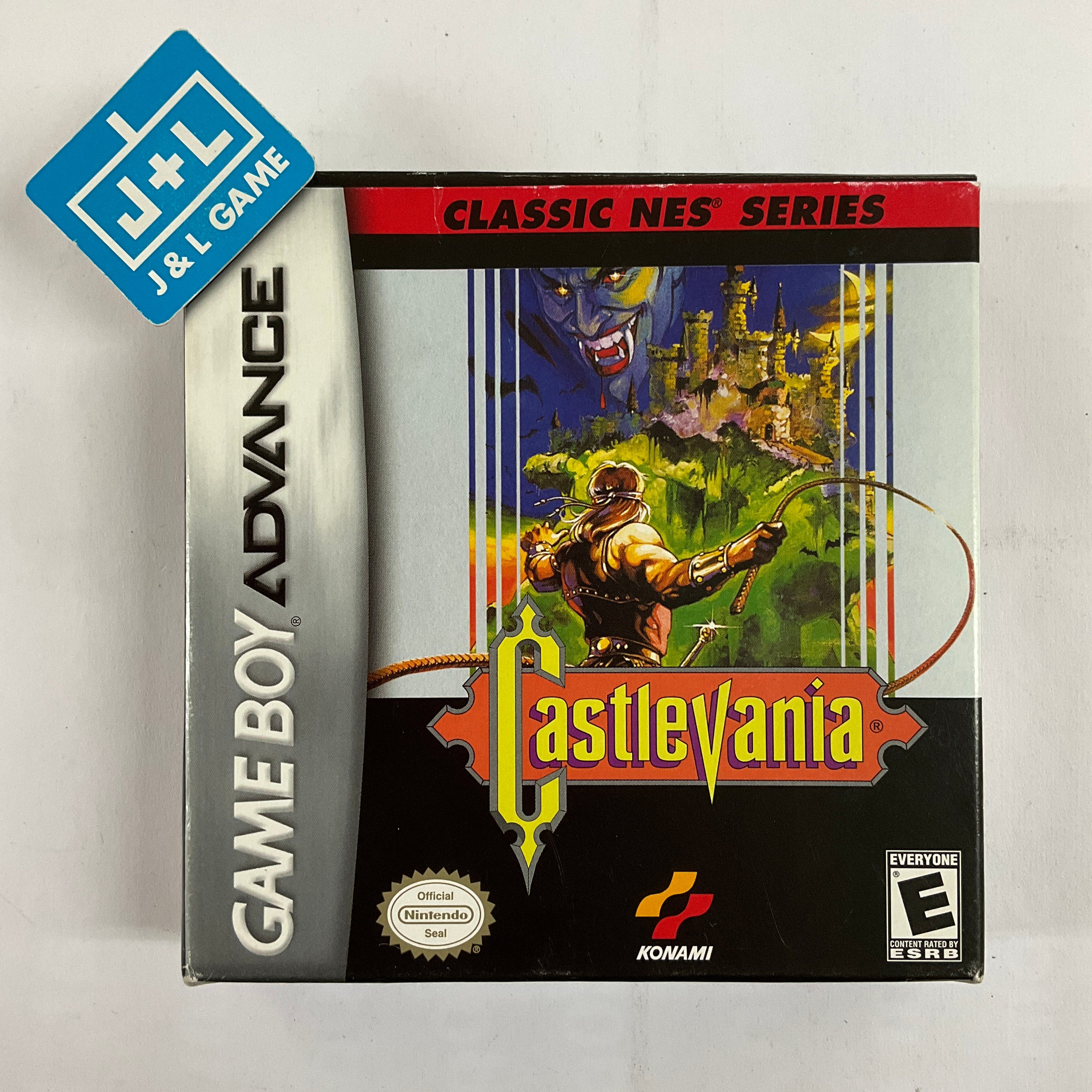 Castlevania sale nes gba