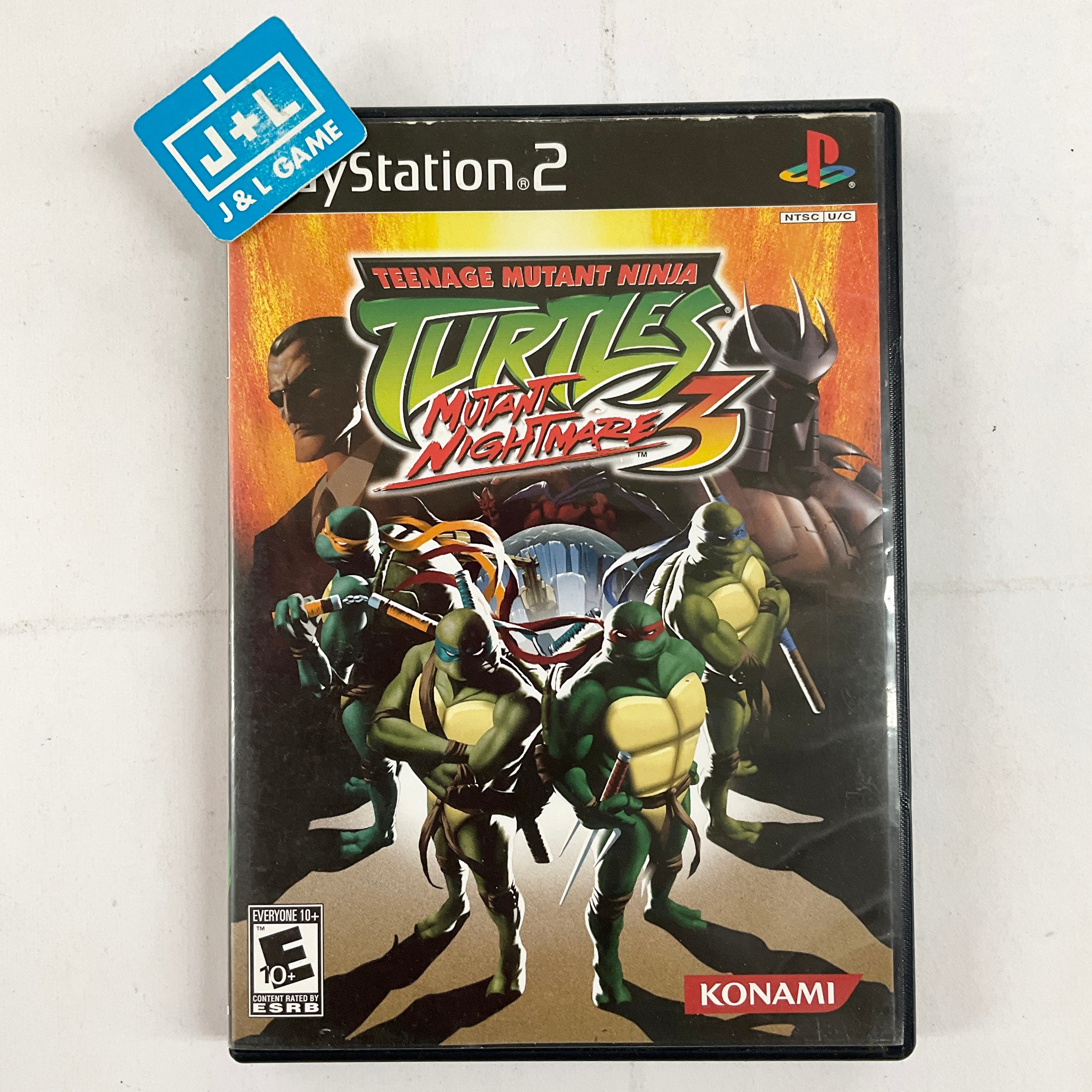Teenage Mutant Ninja Turtles 3: Mutant Nightmare - (PS2) PlayStation 2  [Pre-Owned]