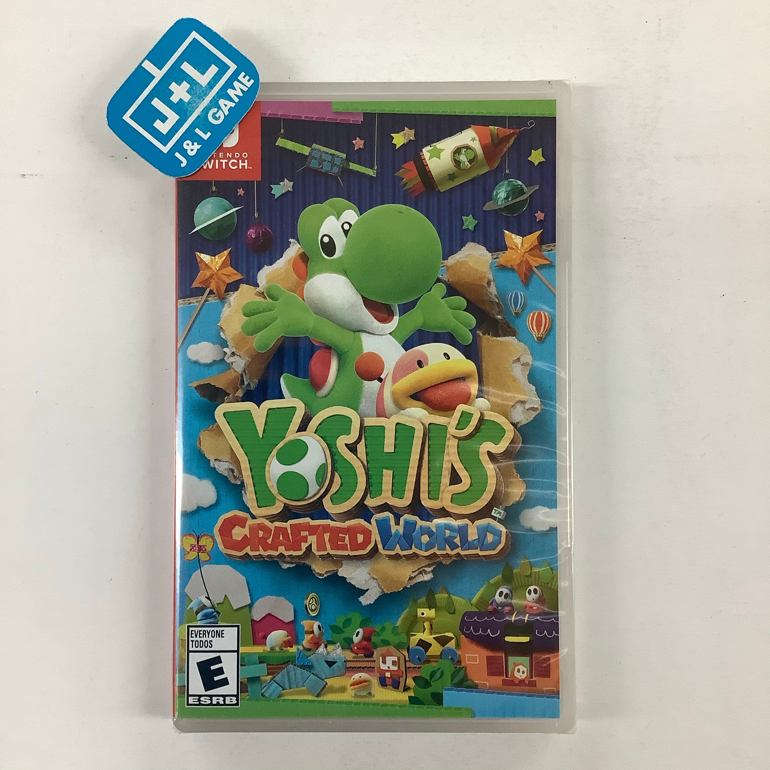 Yoshi\'s Crafted World - Nintendo (NSW) Game J&L Switch 