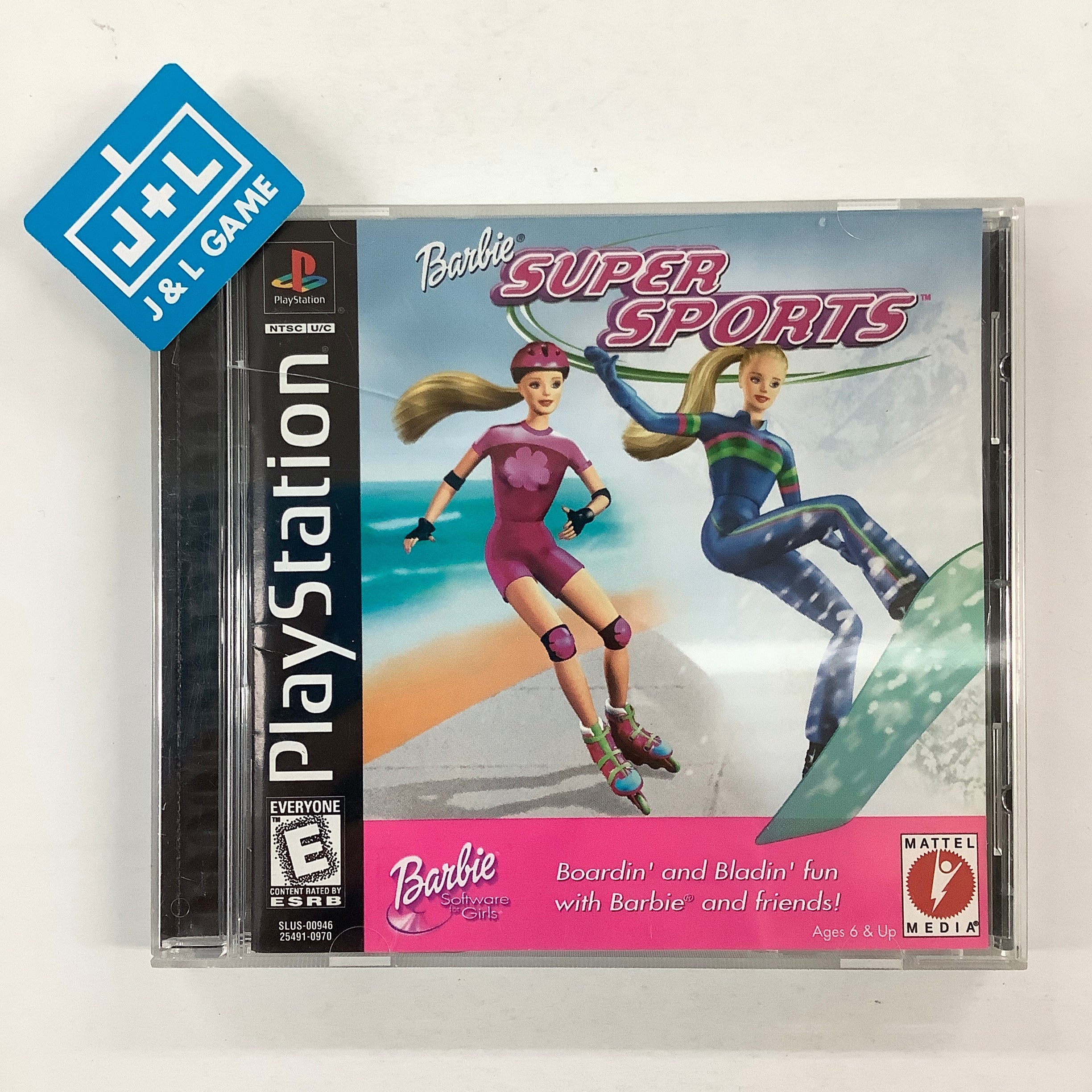 Barbie Super Sports - (PS1) PlayStation 1 [Pre-Owned] | J&L Game