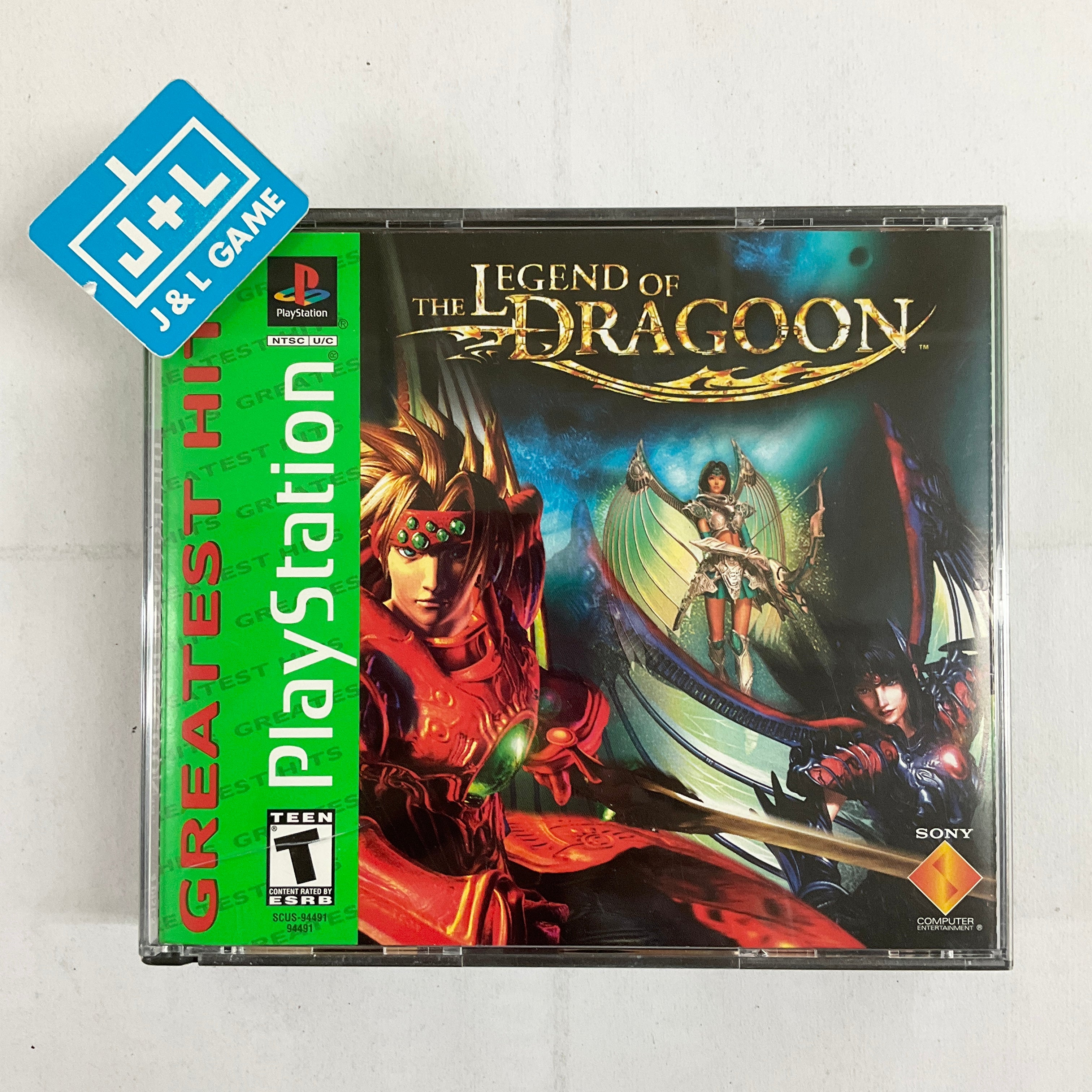 The Legend of Dragoon (Greatest Hits) - (PS1) PlayStation 1 [Pre-Owned |  J&L Game