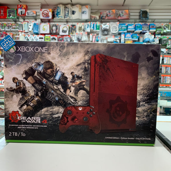 Microsoft Xbox One S 2tb Gaming Console Gears Of War Edition With