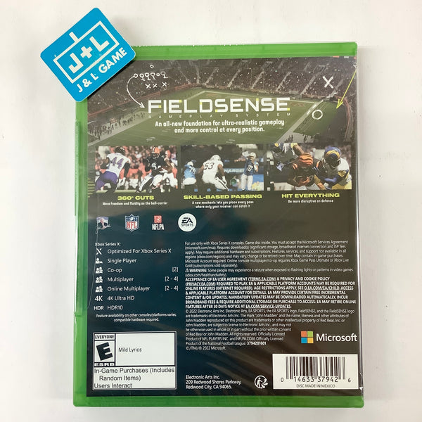 Introducing FieldSense in Madden NFL 23 - Xbox Wire