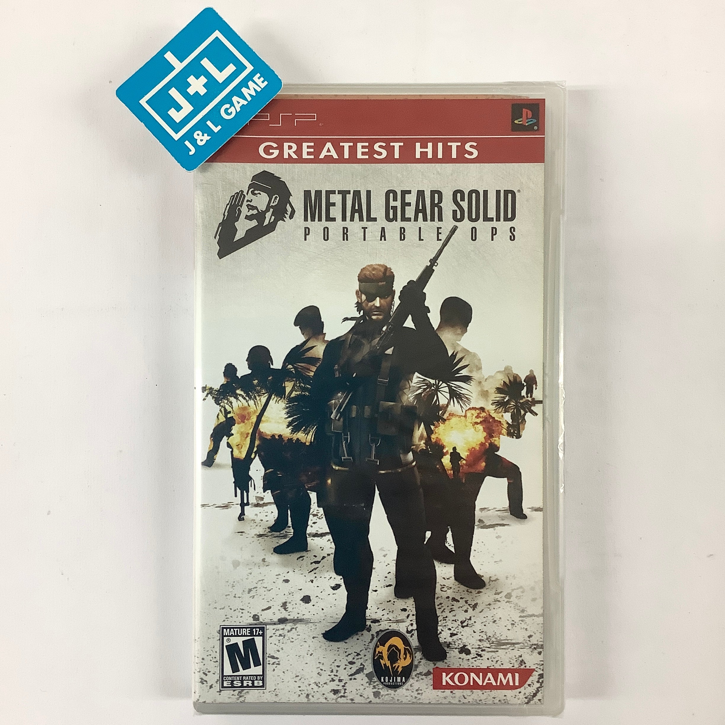 Metal Gear Solid: Portable Ops (Greatest Hits) - Sony PSP | J&L Game