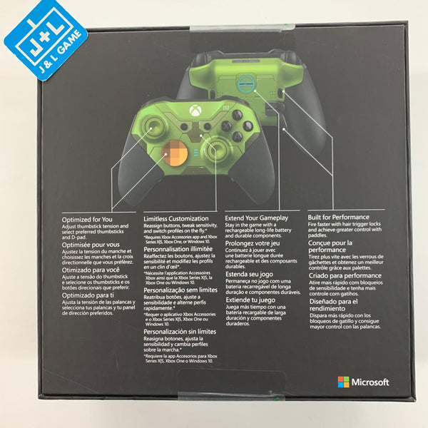 Microsoft Xbox Series X Elite Series 2 Controller (Halo Infinite Editi –  J&L Video Games New York City