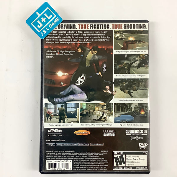 True Crime: Streets of LA - (PS2) PlayStation 2 [Pre-Owned]