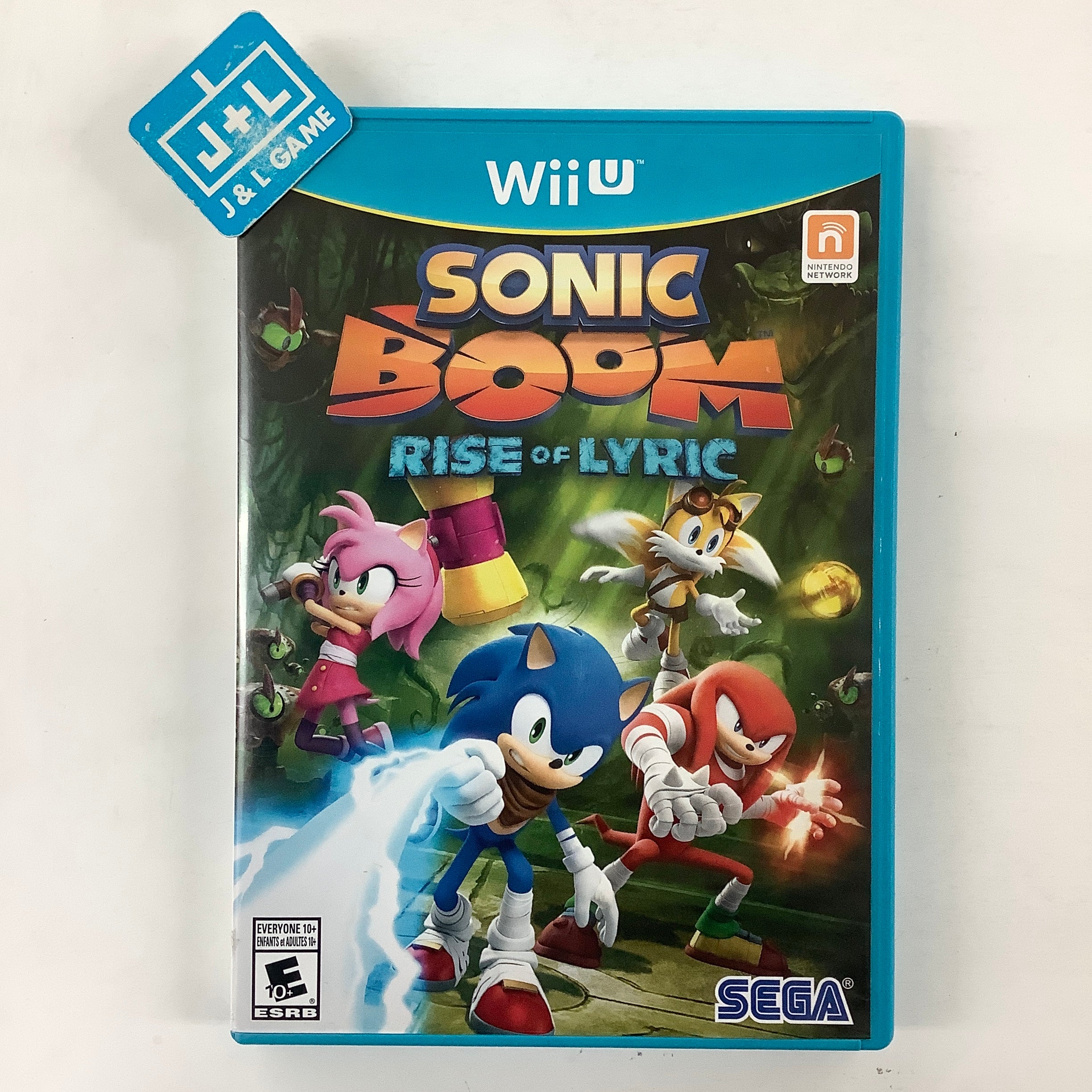 Sonic Boom: Rise of Lyric - Nintendo Wii U [Pre-Owned] | J&L Game