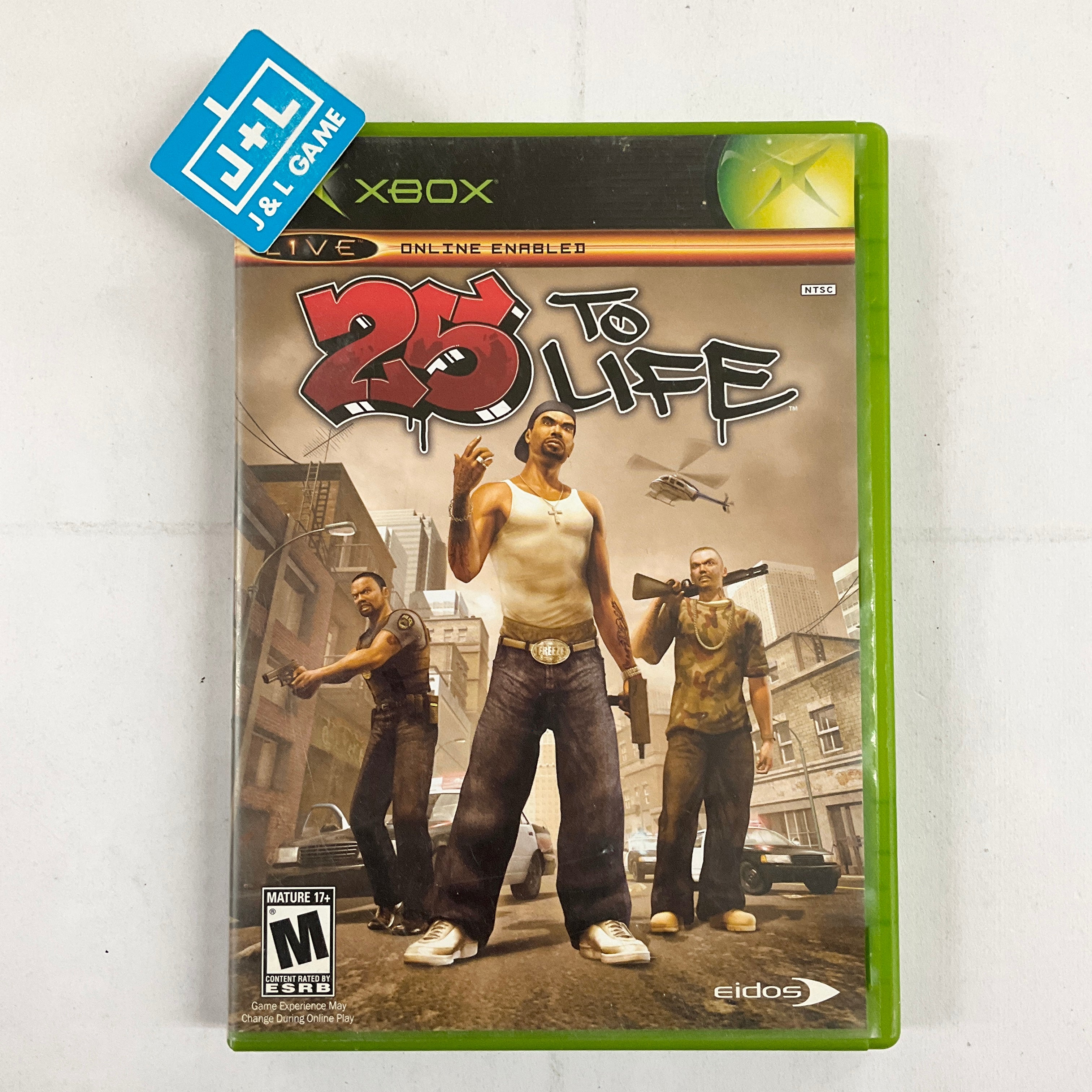 25 to Life - (XB) Xbox [Pre-Owned] | J&L Game