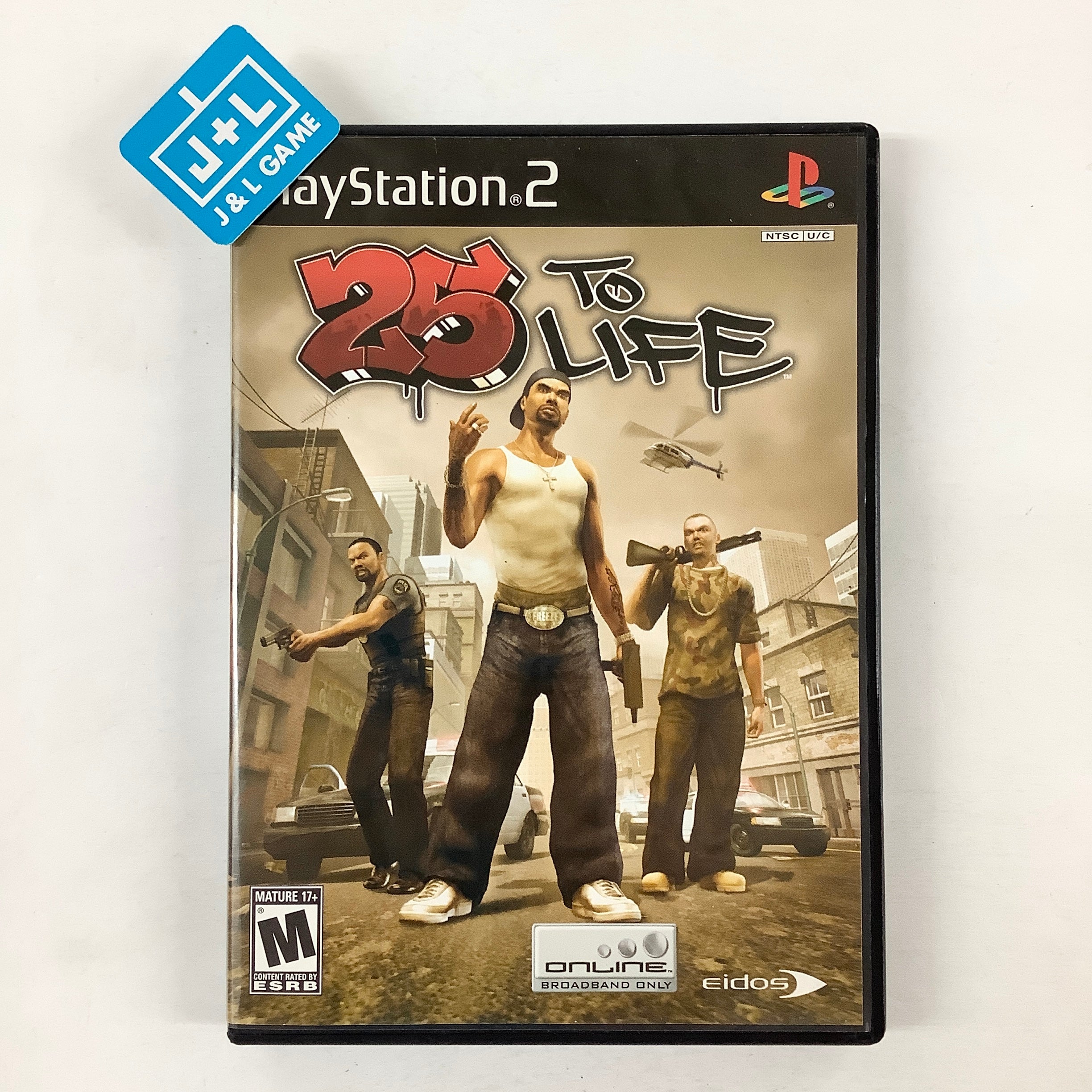 25 to Life - (PS2) PlayStation 2 [Pre-Owned] | J&L Game