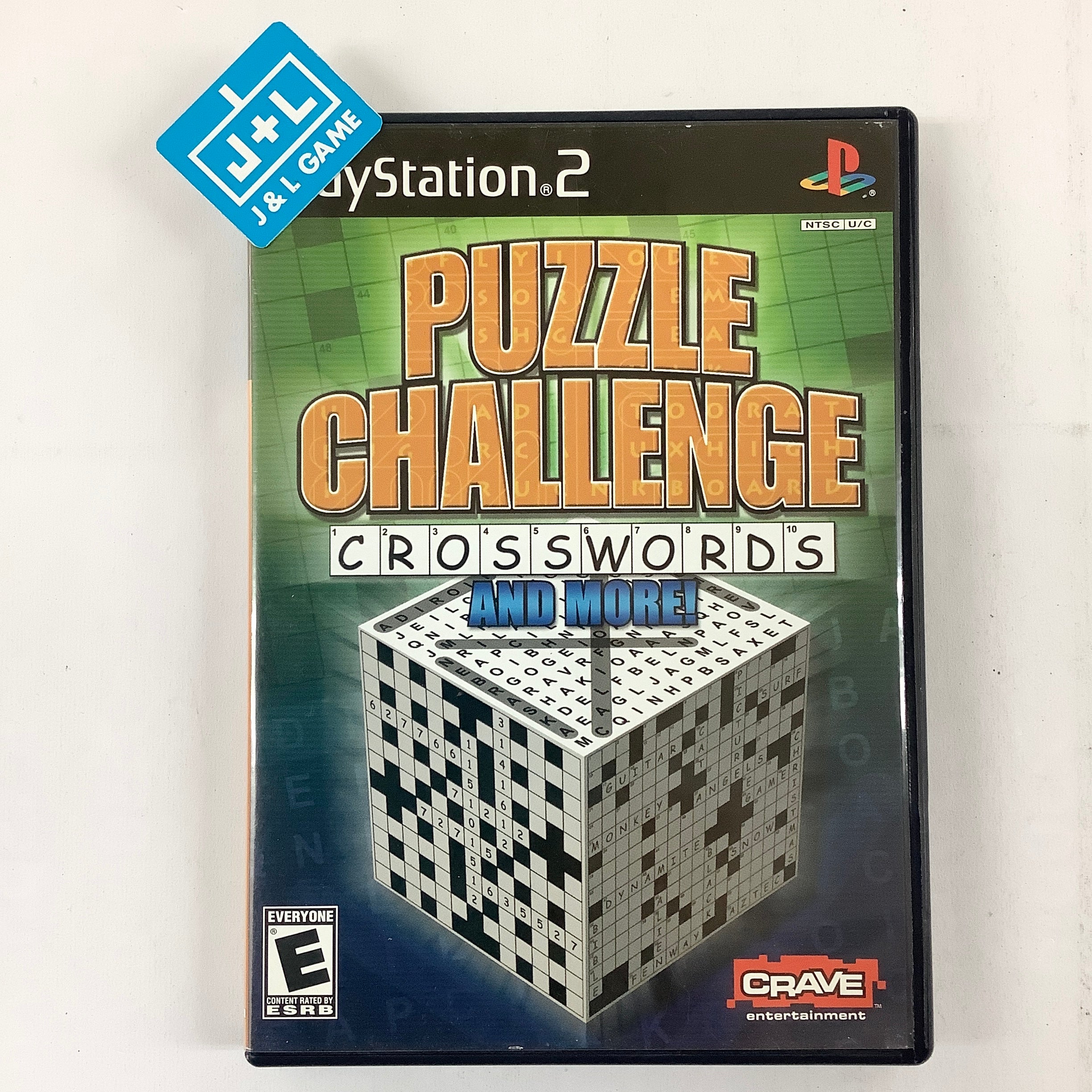 Puzzle Challenge: Crosswords And More (PS2) PlayStation 2 Pre Owne