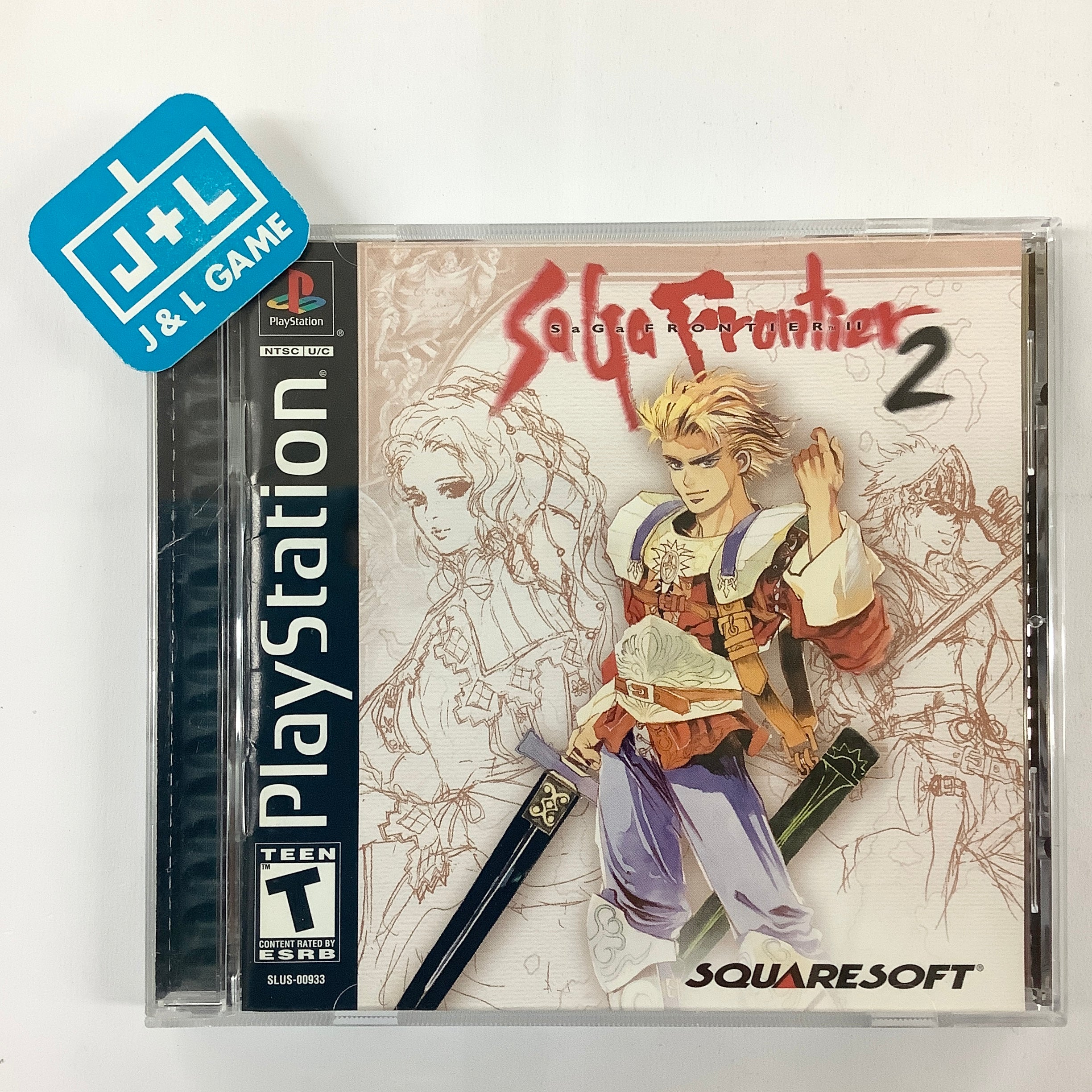 Factory SaGa Frontier 2 on Playstation 1 Used , Working. Squaresoft Game