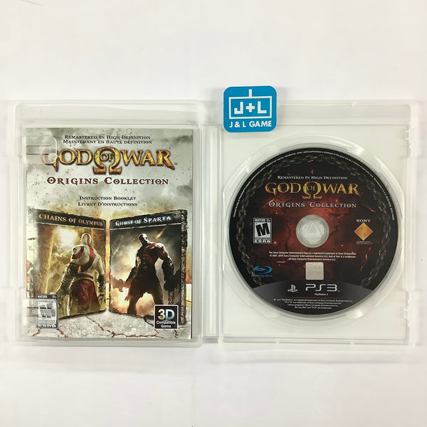 God of War Origins Collection, Sony, PlayStation 3, 711719828921 