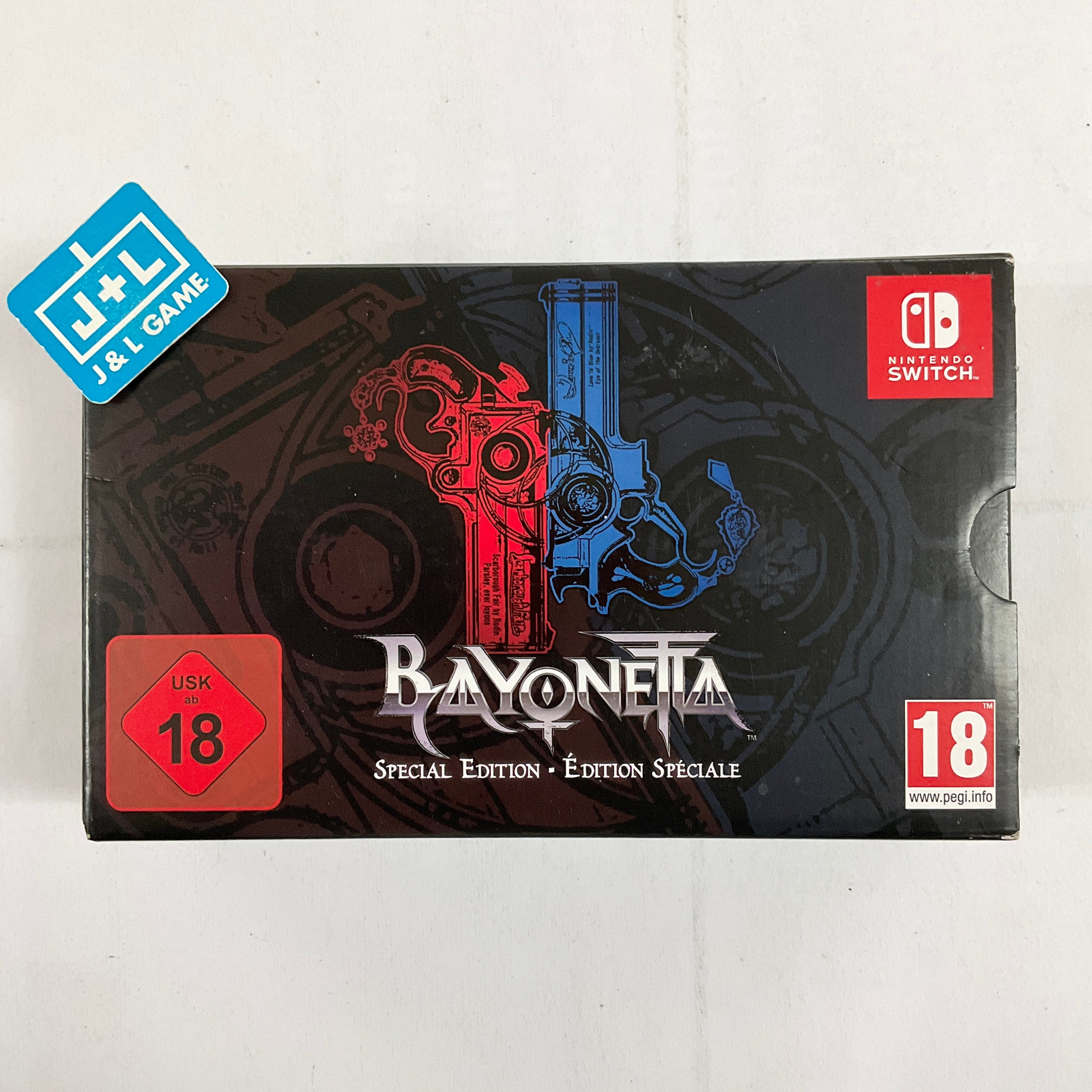 Bayonetta 2 for Nintendo Switch - PEGI import store Europe!!