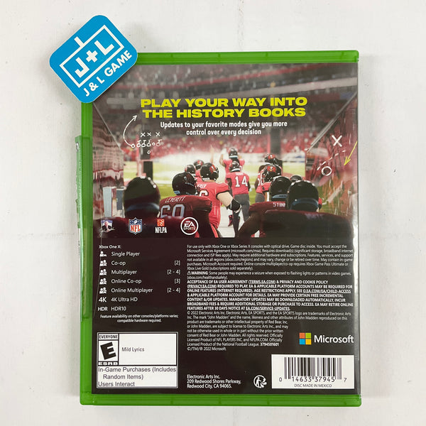 Madden NFL 23 - (XSX) Xbox Series X – J&L Video Games New York City