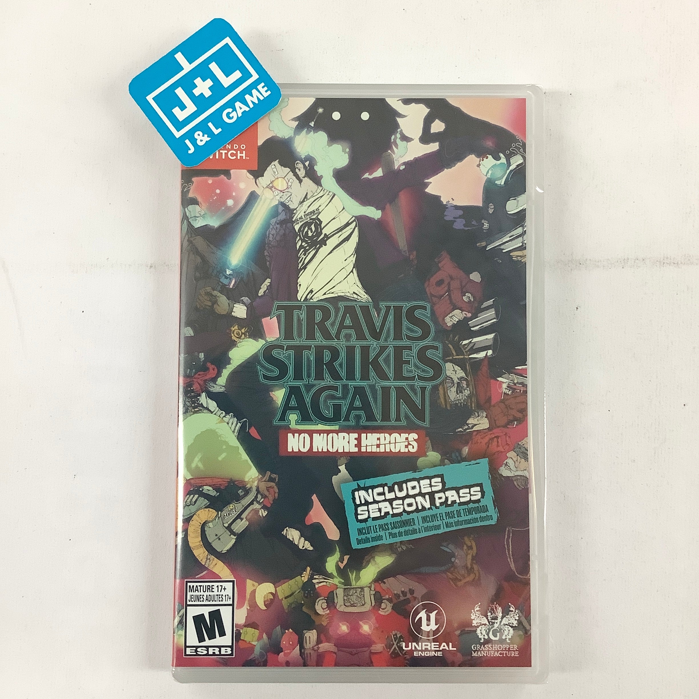 Travis Strikes Again No More Heroes for fashion Nintendo Switch