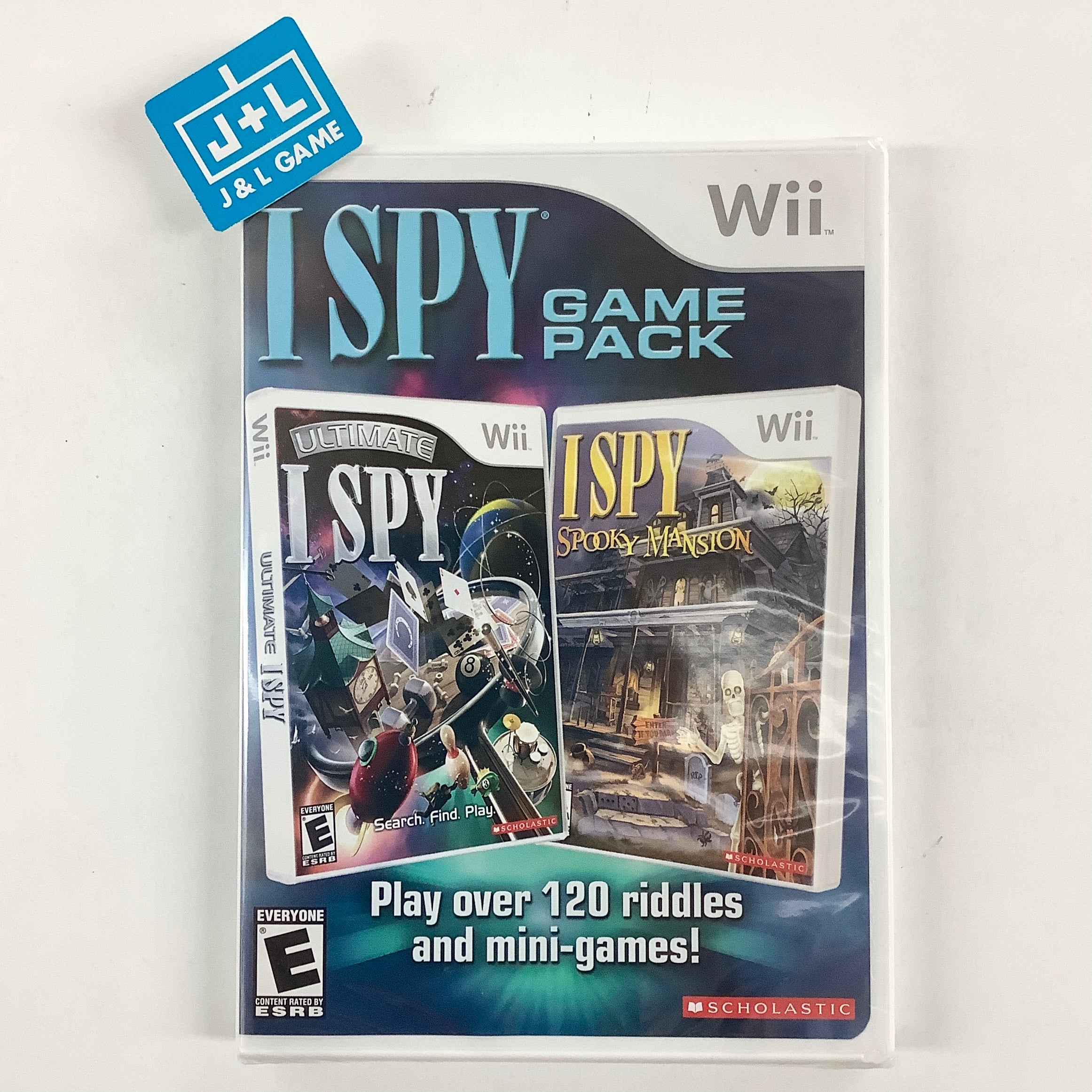 Ultimate I Spy/I Spy Spooky Mansion - Game Pack - Nintendo Wii | J&L Game