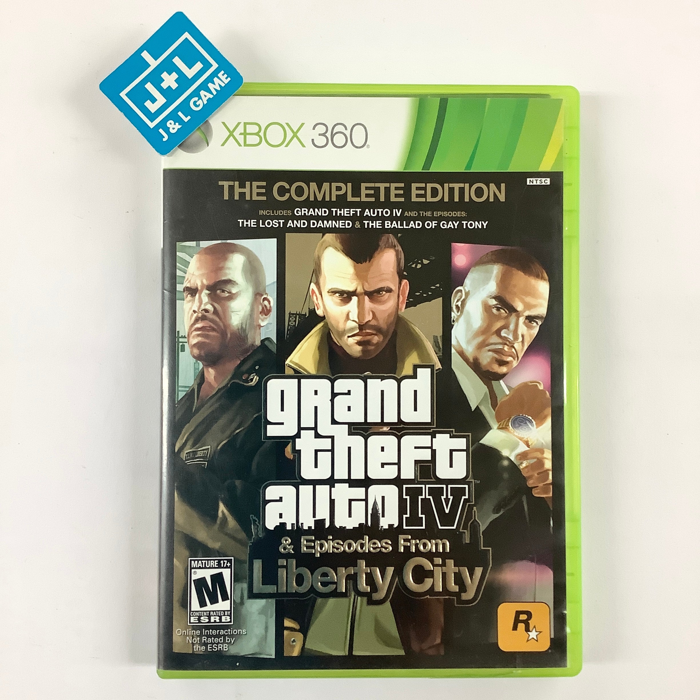 Grand Theft Auto IV: The Complete Edition - Xbox 360 [Pre-Owned] | J&L Game