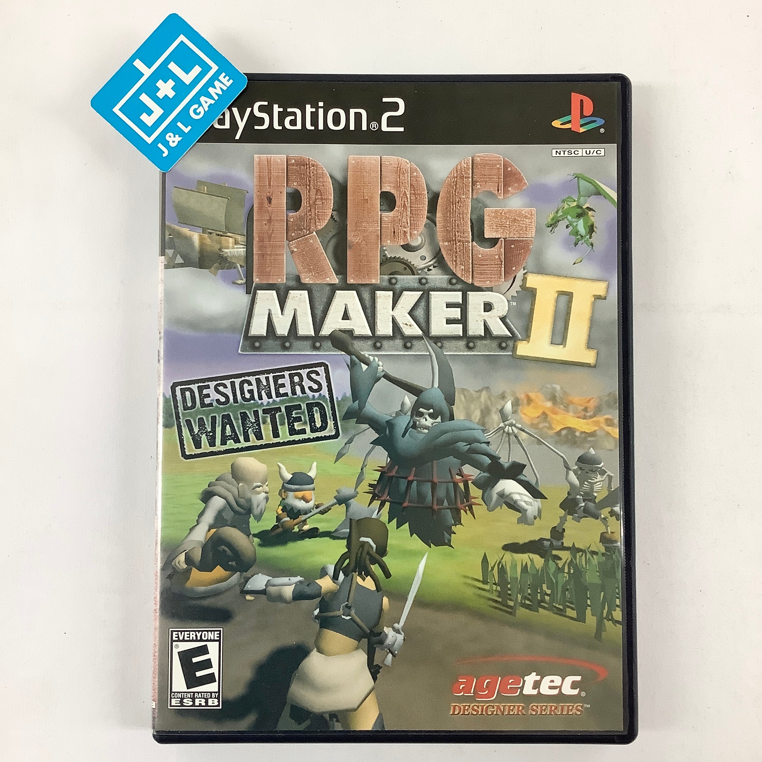 RPG Maker II - (PS2) PlayStation 2 [Pre-Owned] | J&L Game