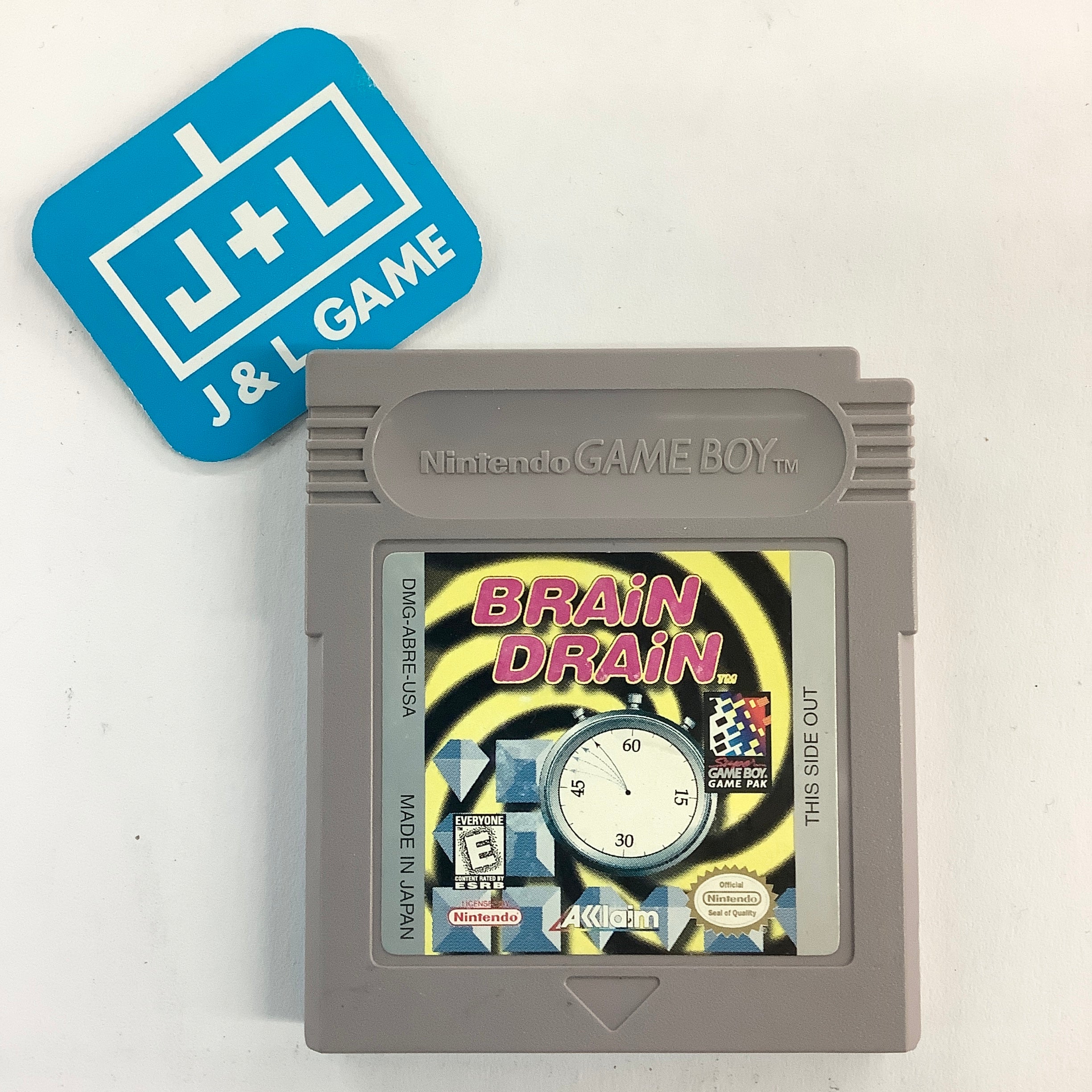 Brain Drain - (GB) Game Boy [Pre-Owned]