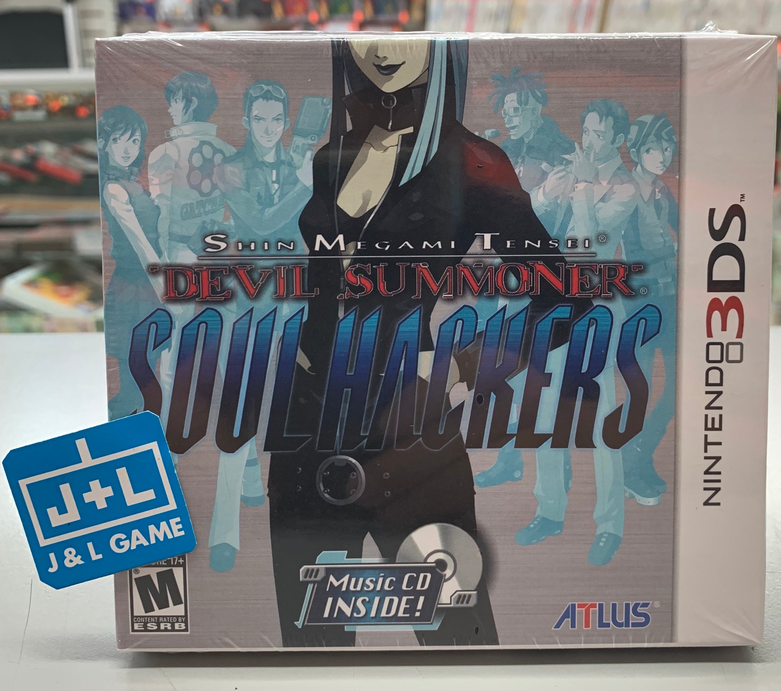 NEW Shin Megami Tensei Devil Summoner Soul Hackers for Nintendo top 3DS