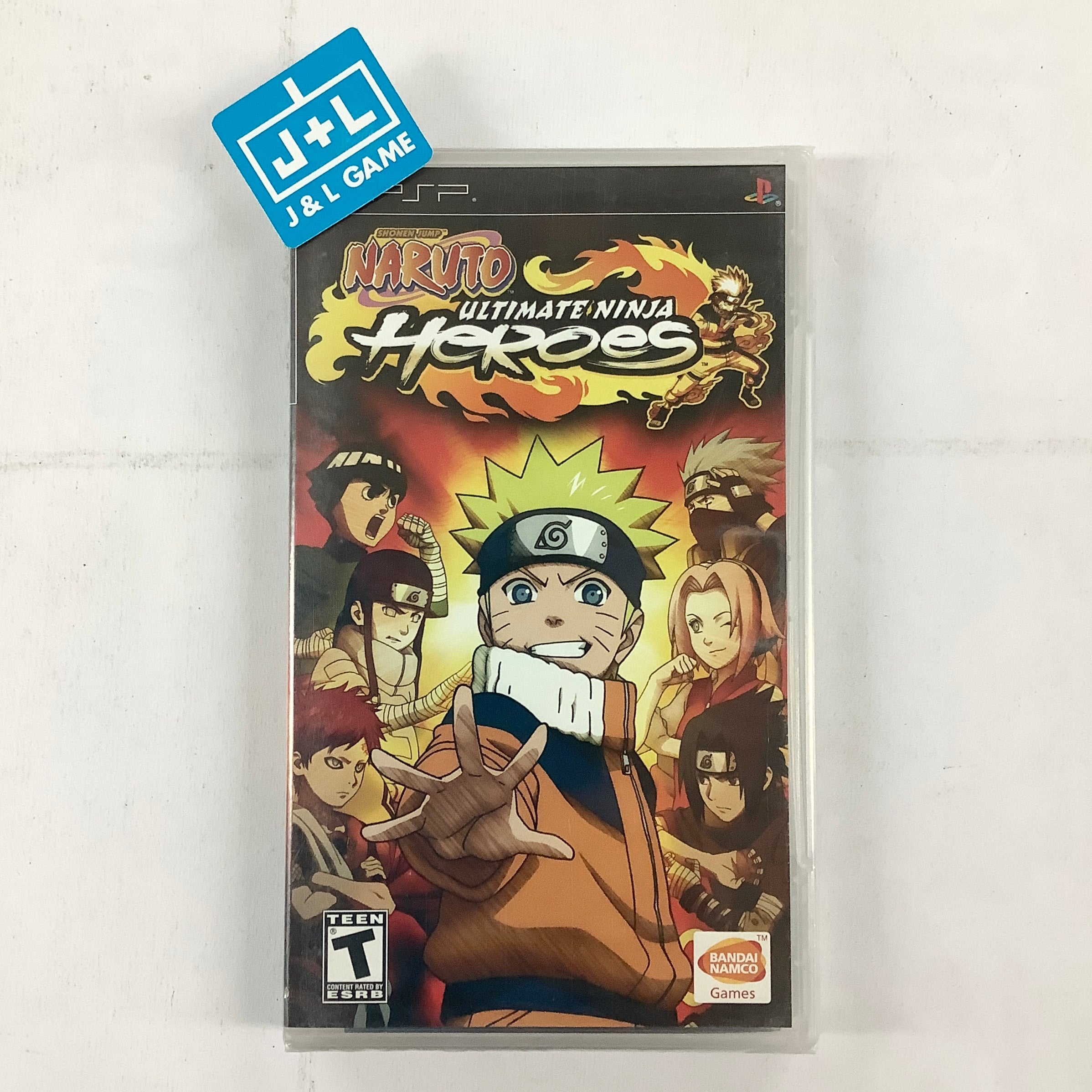 Naruto: Ultimate Ninja Heroes - Sony PSP | J&L Game